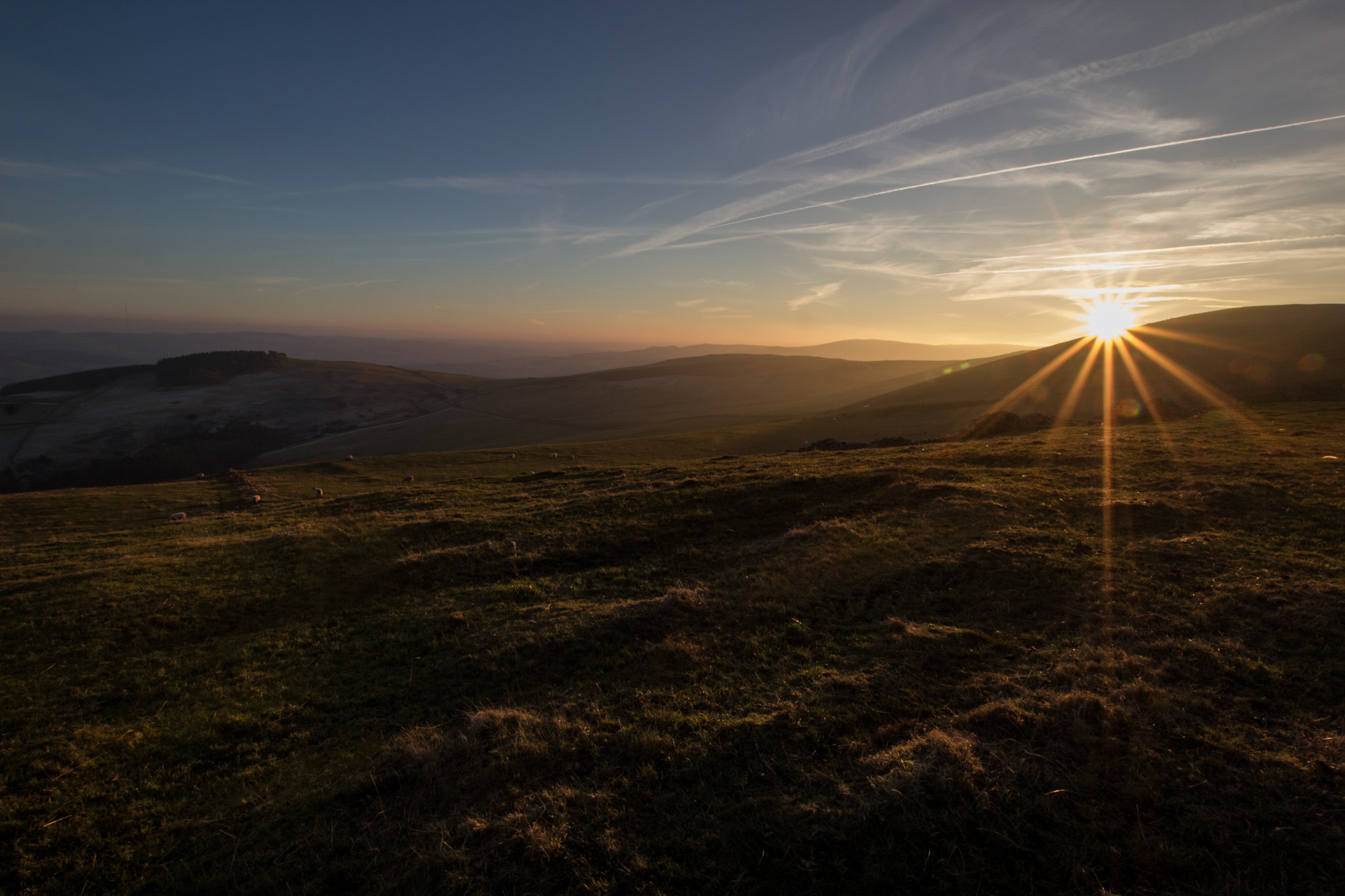Sigma 10-20mm F3.5 EX DC HSM sample photo. Winter sunshine in the scottish borders photography