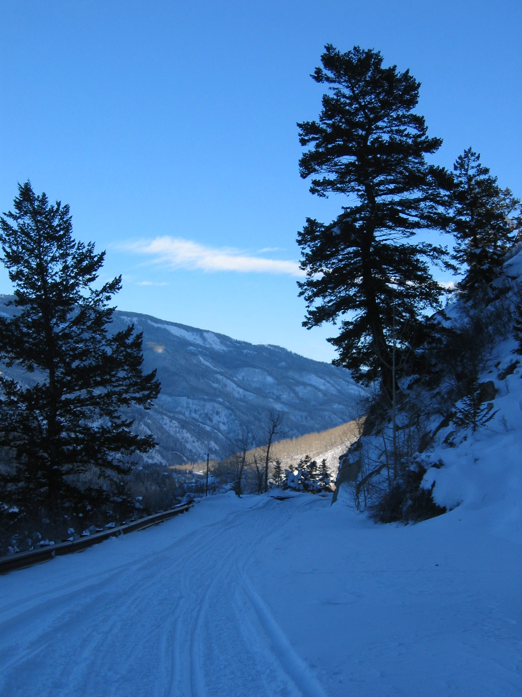 Canon POWERSHOT S400 sample photo. Colorado winter photography