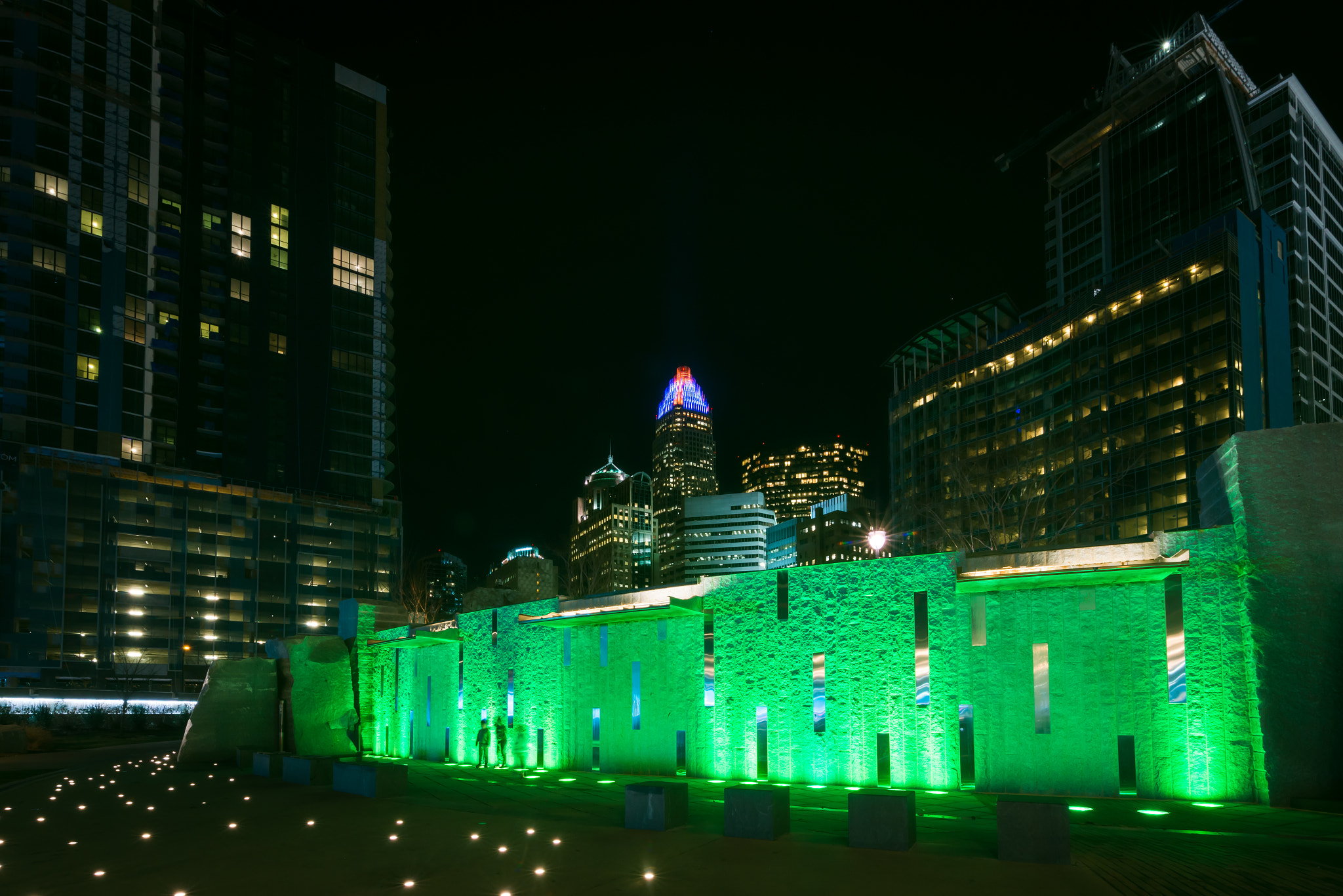 Nikon D610 + Tokina AT-X 16-28mm F2.8 Pro FX sample photo. Colorful romare bearden park in charlotte photography