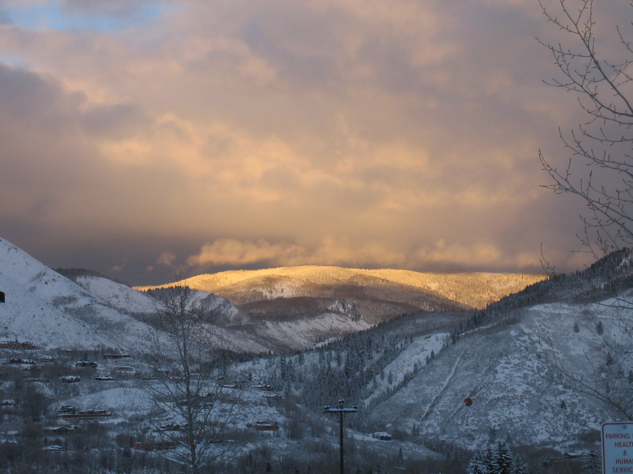 Canon POWERSHOT S400 sample photo. Colorado winter photography