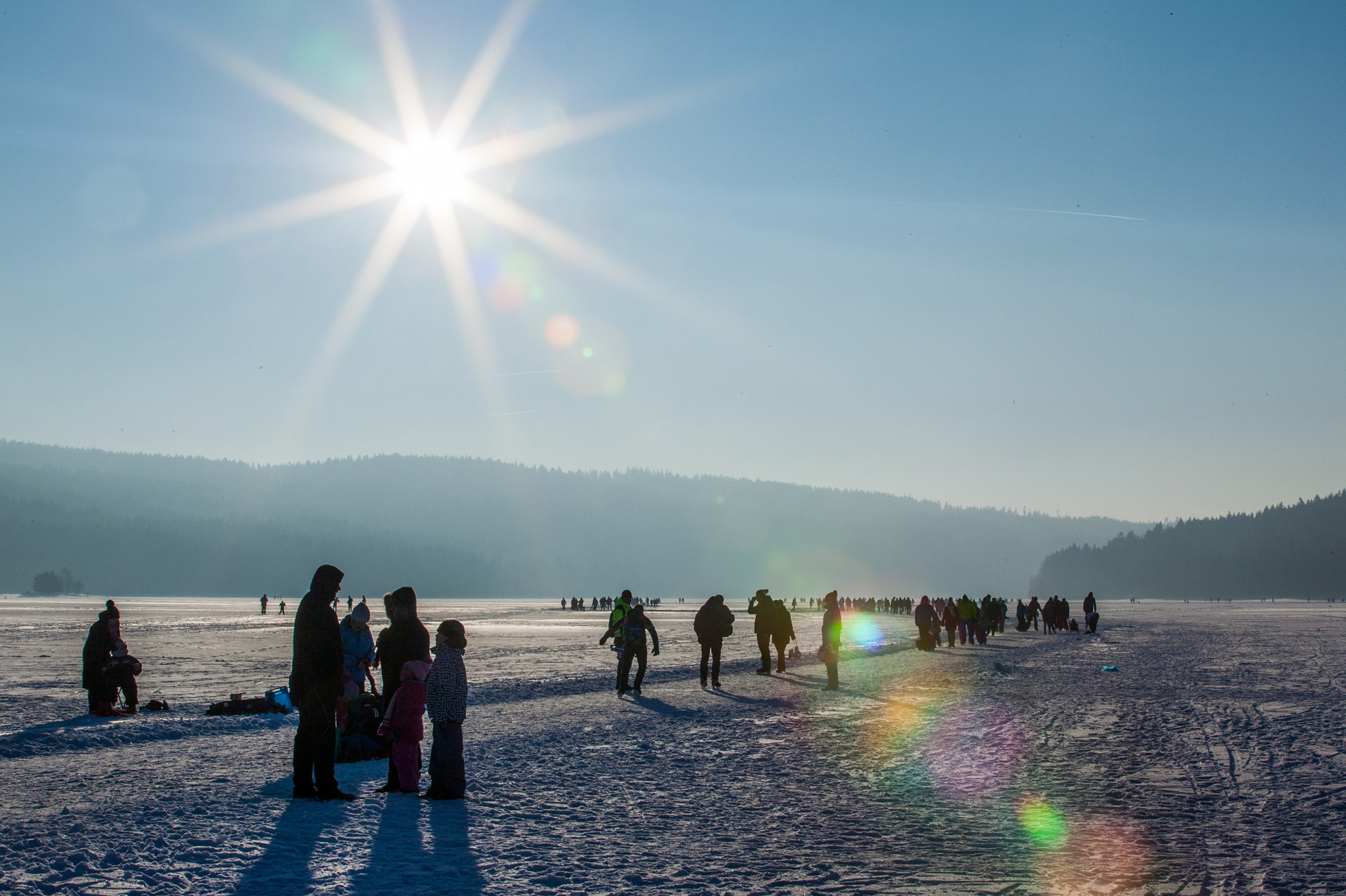 Canon EF 70-200mm F2.8L USM sample photo. Lipno photography
