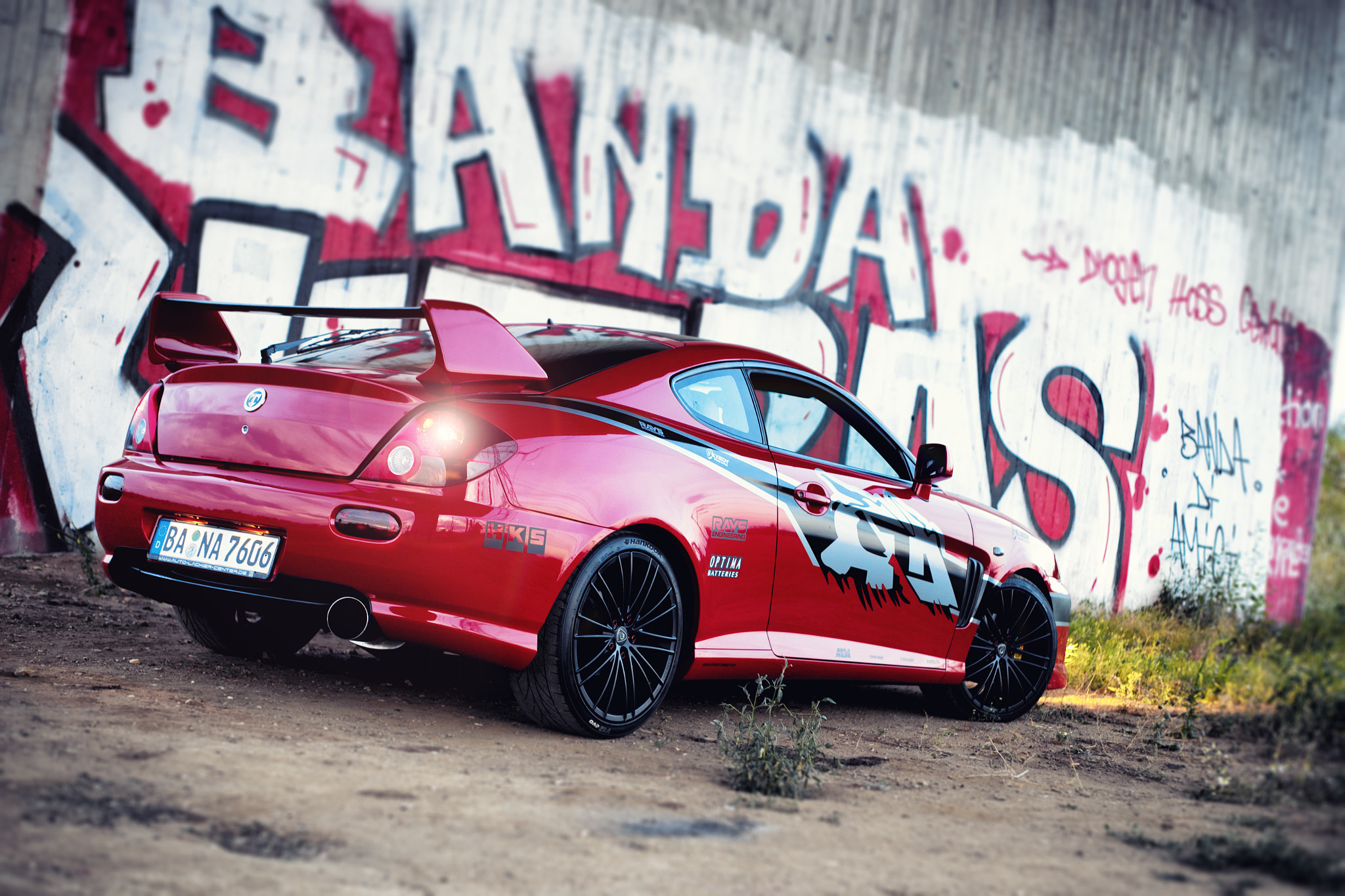 Canon EOS 6D sample photo. Hyundai coupe photography