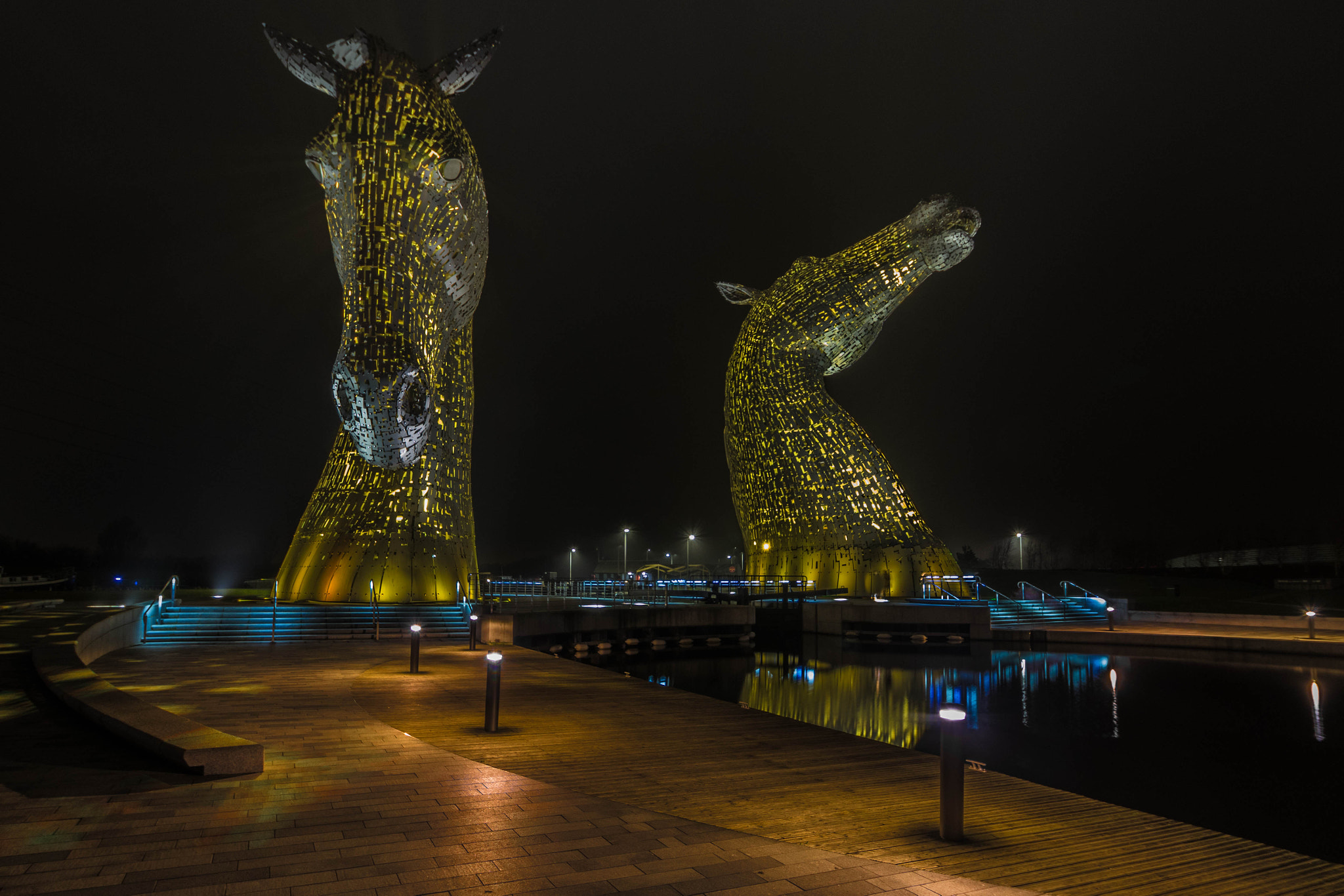 Sigma 10-20mm F3.5 EX DC HSM sample photo. The kelpies photography
