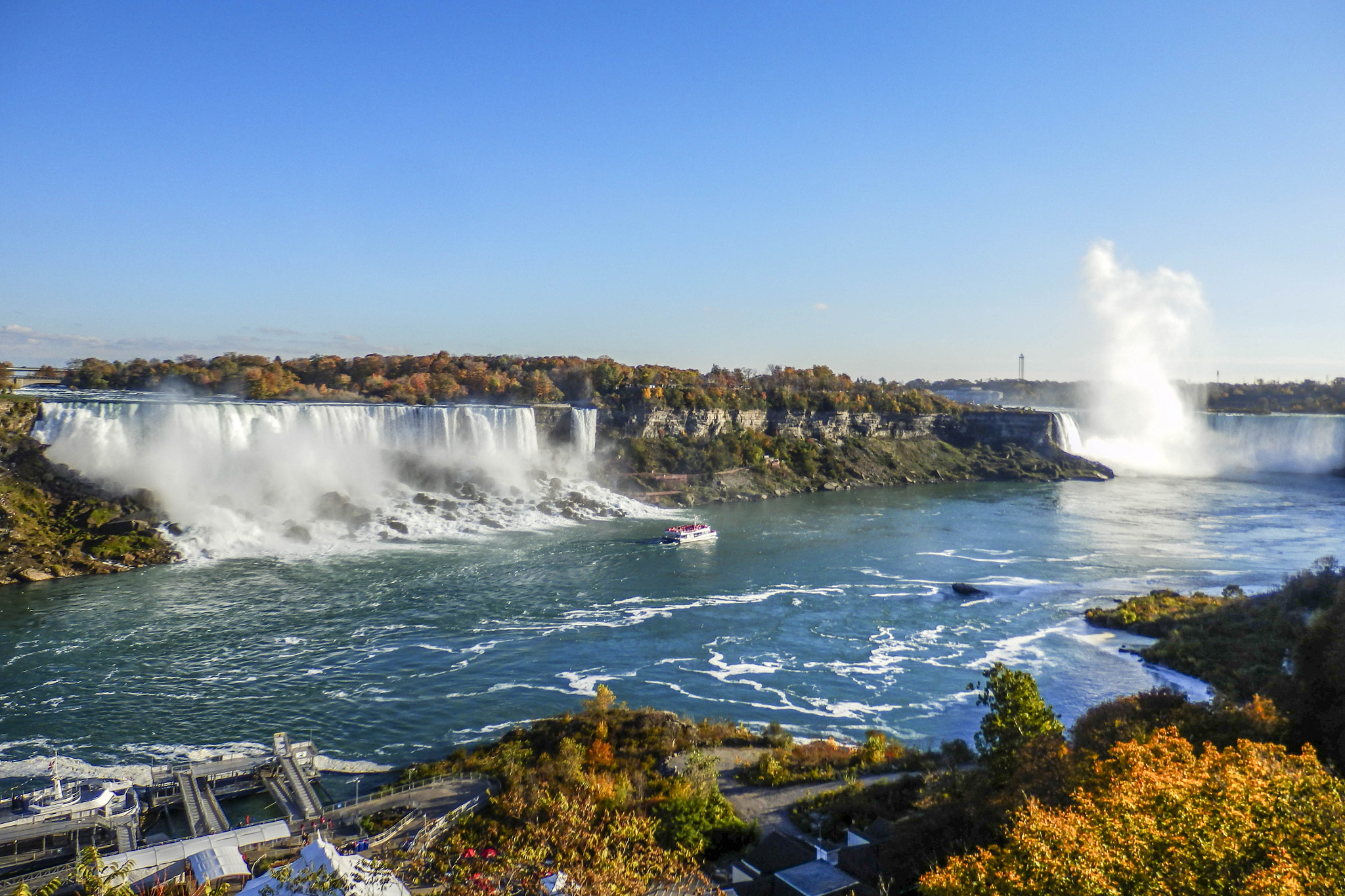 Olympus SZ-31MR sample photo. Niagara falls photography