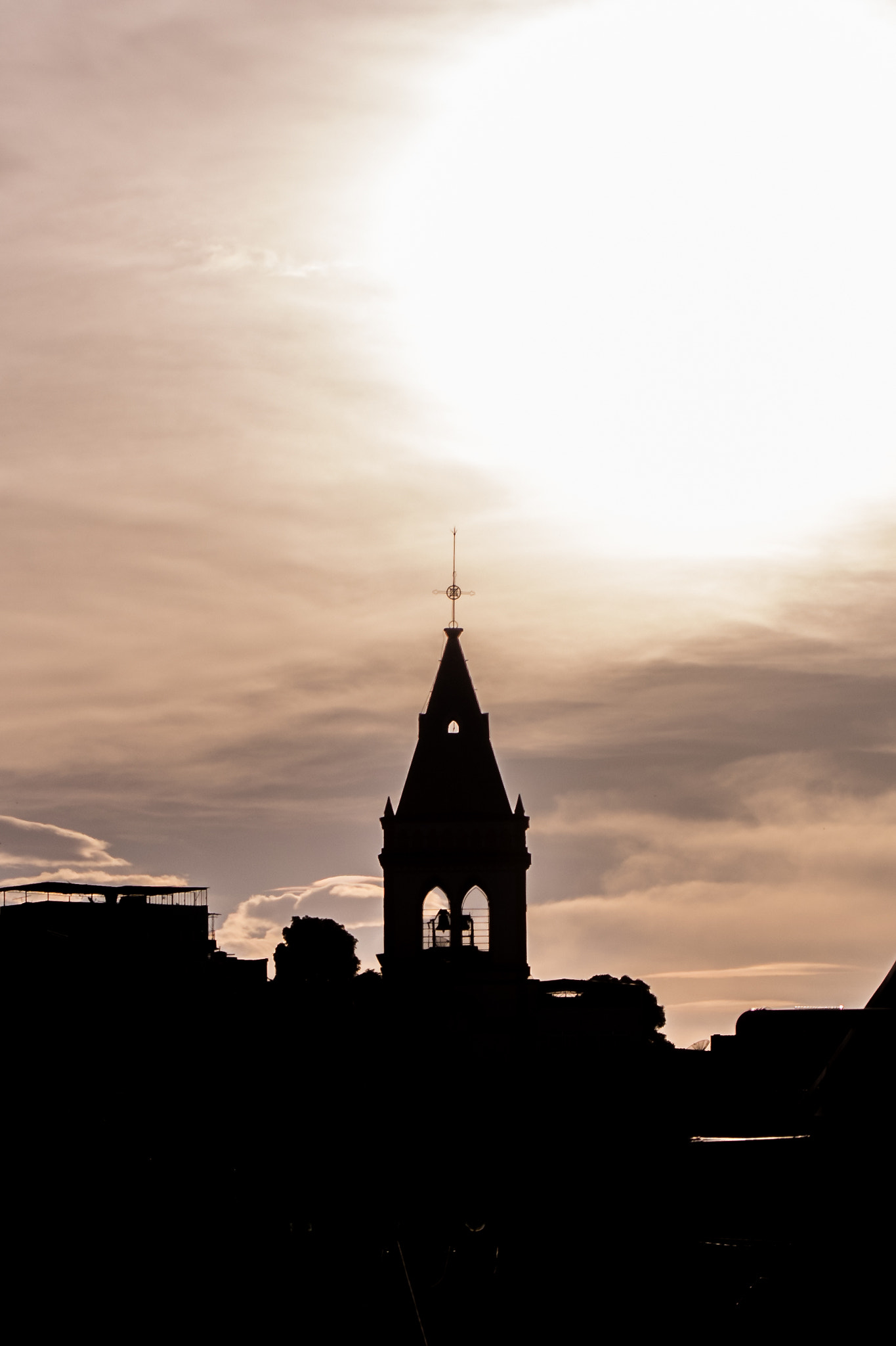 Nikon D3300 + AF Zoom-Nikkor 35-80mm f/4-5.6D N sample photo. Little church at sunshine / brazil photography