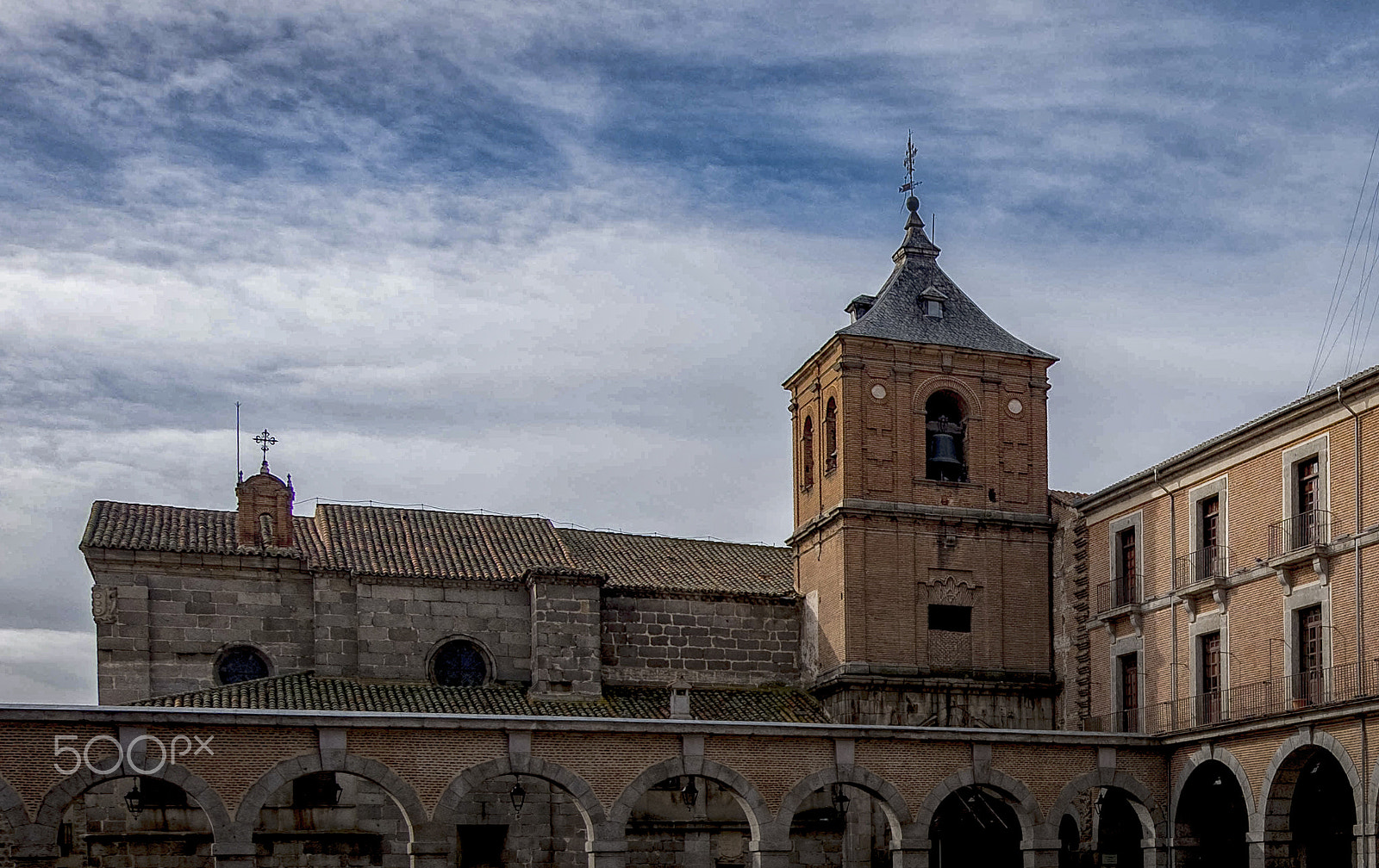 Fujifilm XC 16-50mm F3.5-5.6 OIS sample photo. Bell tower in spain photography
