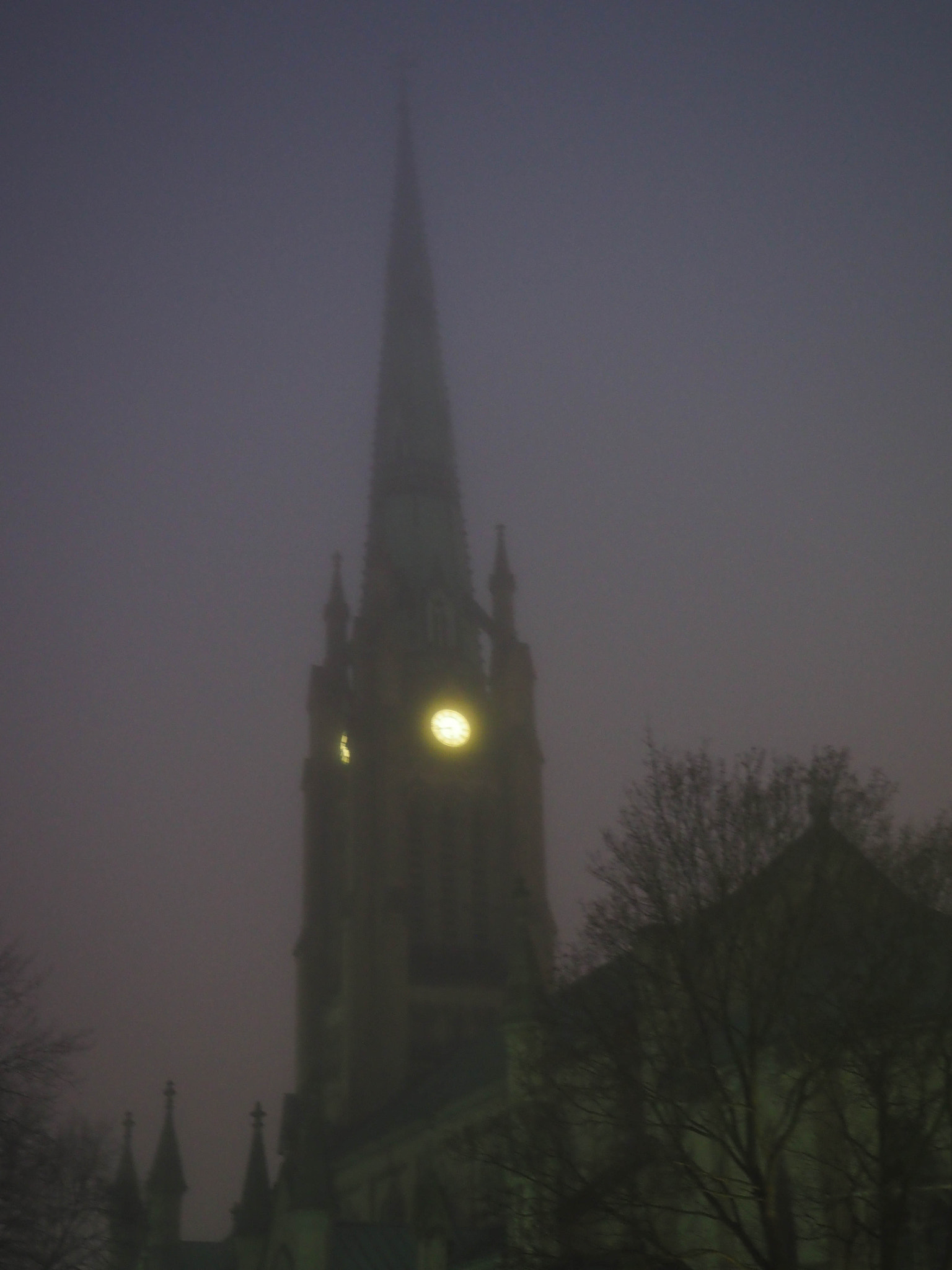 Olympus PEN-F sample photo. Foggy st. james photography