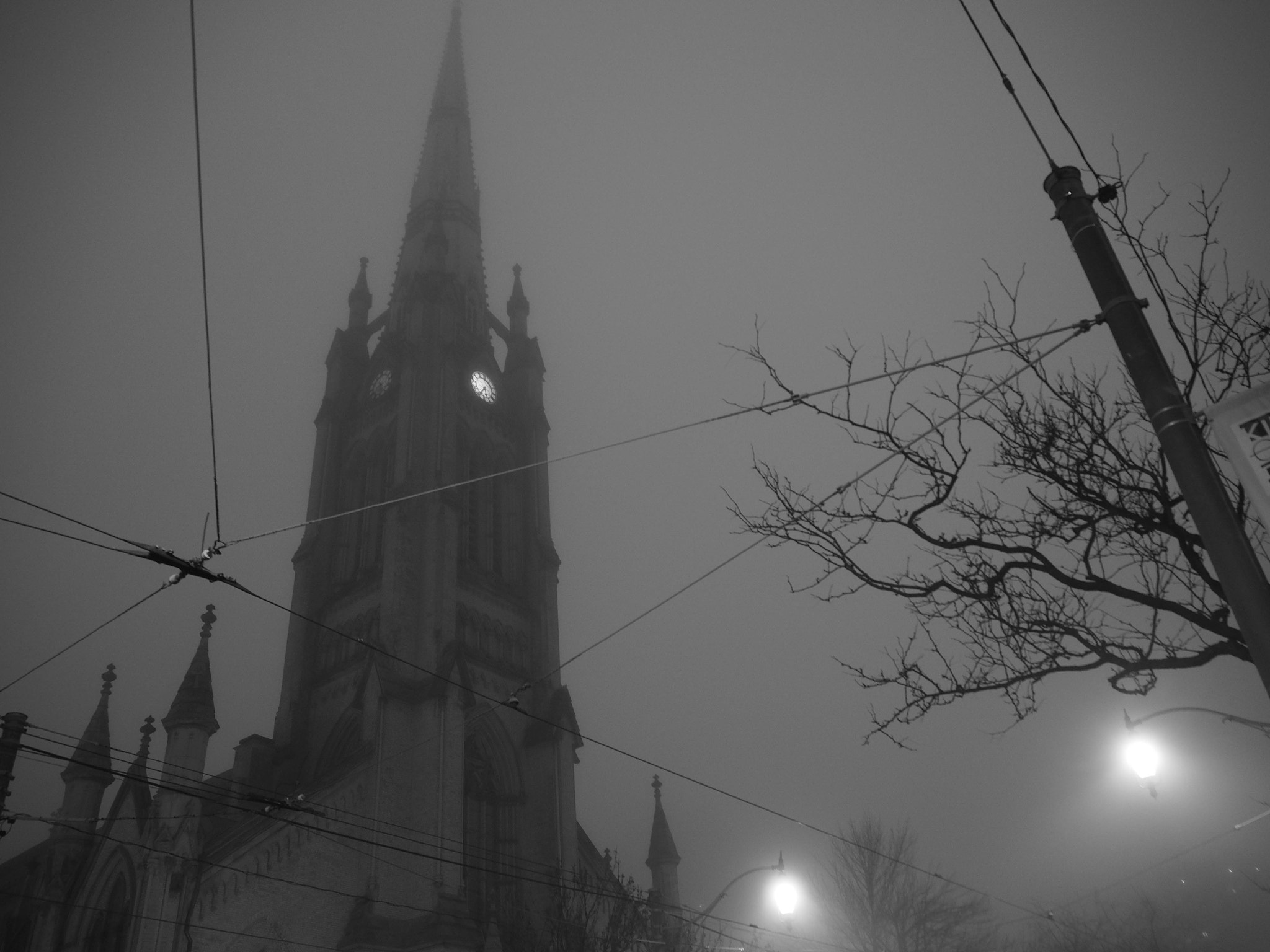 Olympus PEN-F sample photo. Foggy st. james photography