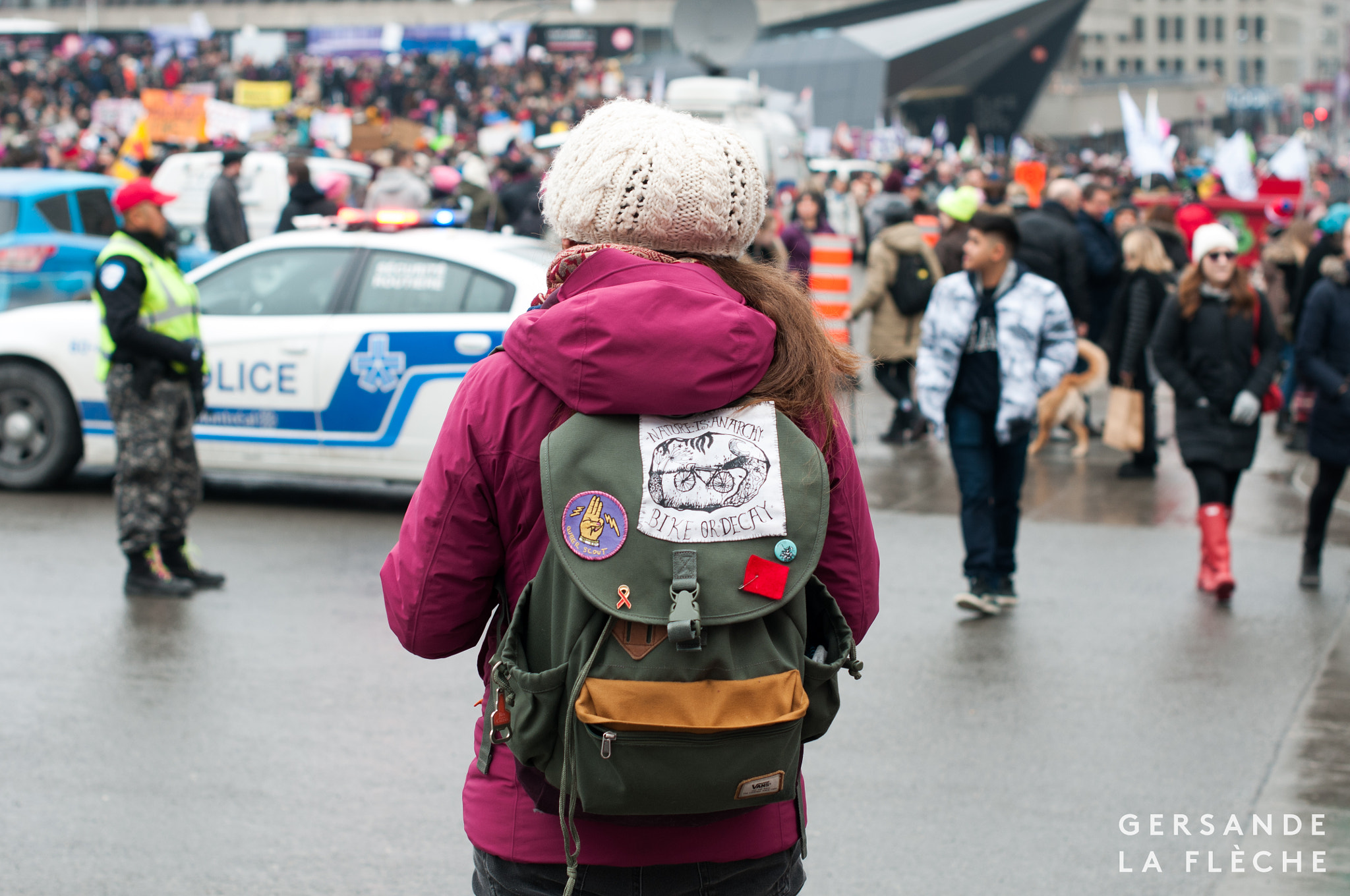 Nikon D300S + Nikon AF-S Nikkor 50mm F1.4G sample photo. Manif des femmes 2017 — montréal, 21 janvier photography