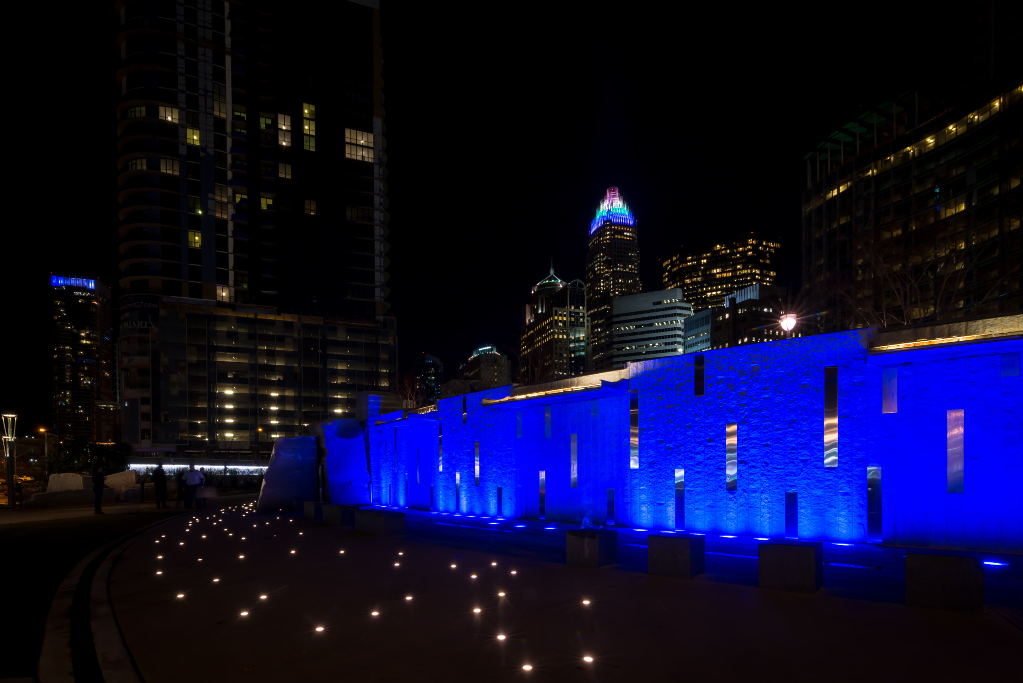 Tokina AT-X 16-28mm F2.8 Pro FX sample photo. Charlotte, north carolina from romare bearden park photography