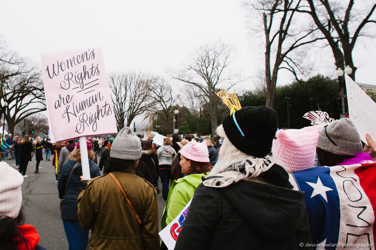 Nikon D700 sample photo. Women's march dc 1.21.2017 - devon rowland photography photography