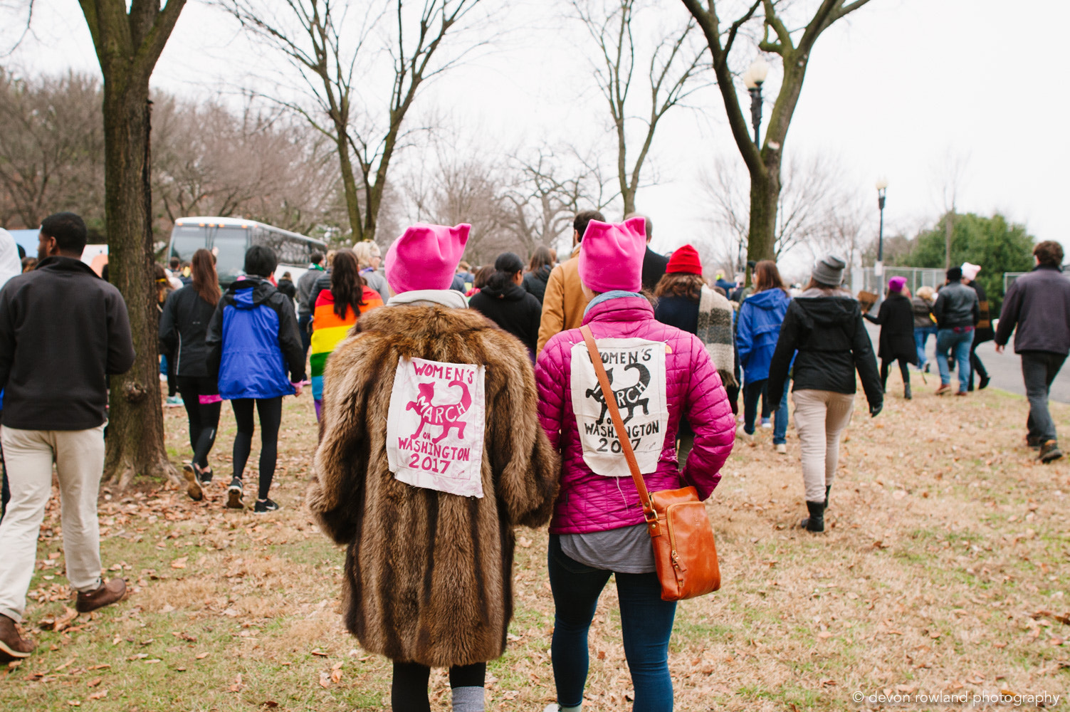 Nikon D700 + Sigma 24mm F1.8 EX DG Aspherical Macro sample photo. Women's march dc 1.21.2017 - devon rowland photography photography