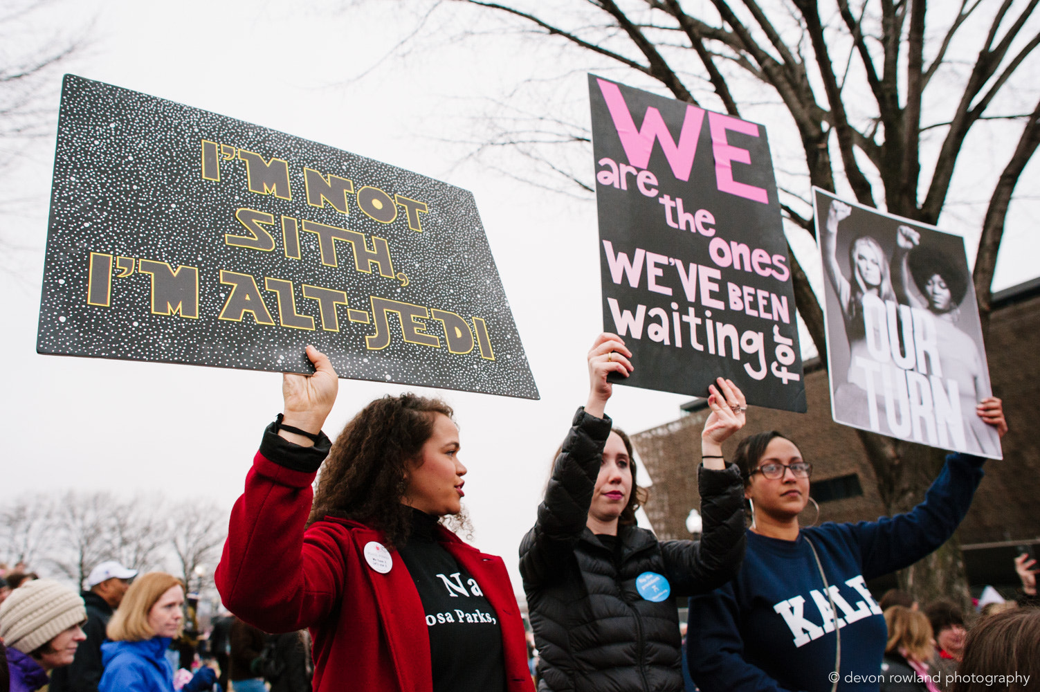 Nikon D700 + Sigma 24mm F1.8 EX DG Aspherical Macro sample photo. Women's march dc 1.21.2017 - devon rowland photography photography