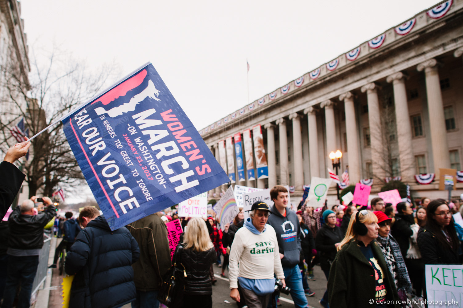 Nikon D700 sample photo. Women's march dc 1.21.2017 - devon rowland photography photography