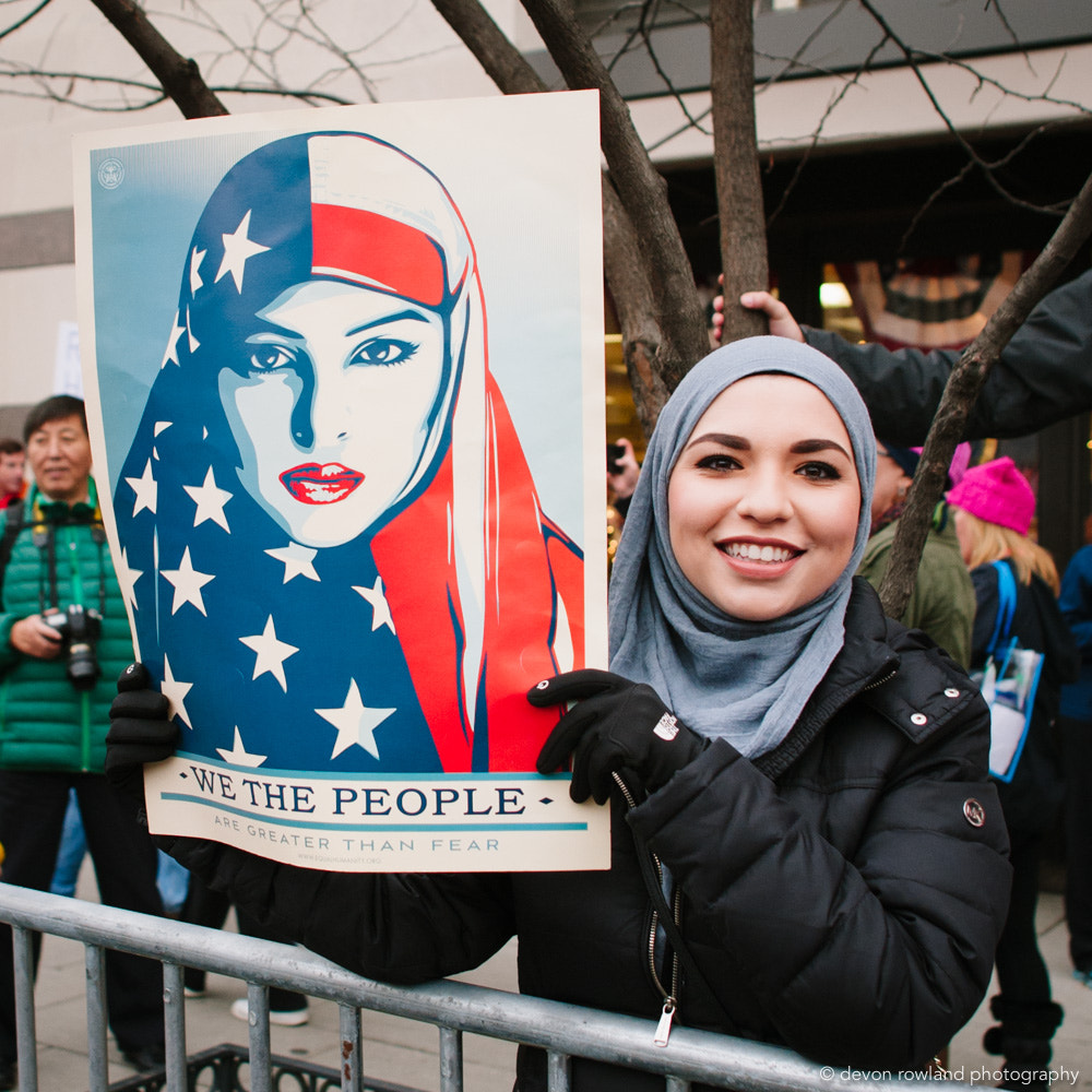 Nikon D700 sample photo. Women's march dc 1.21.2017 - devon rowland photography photography