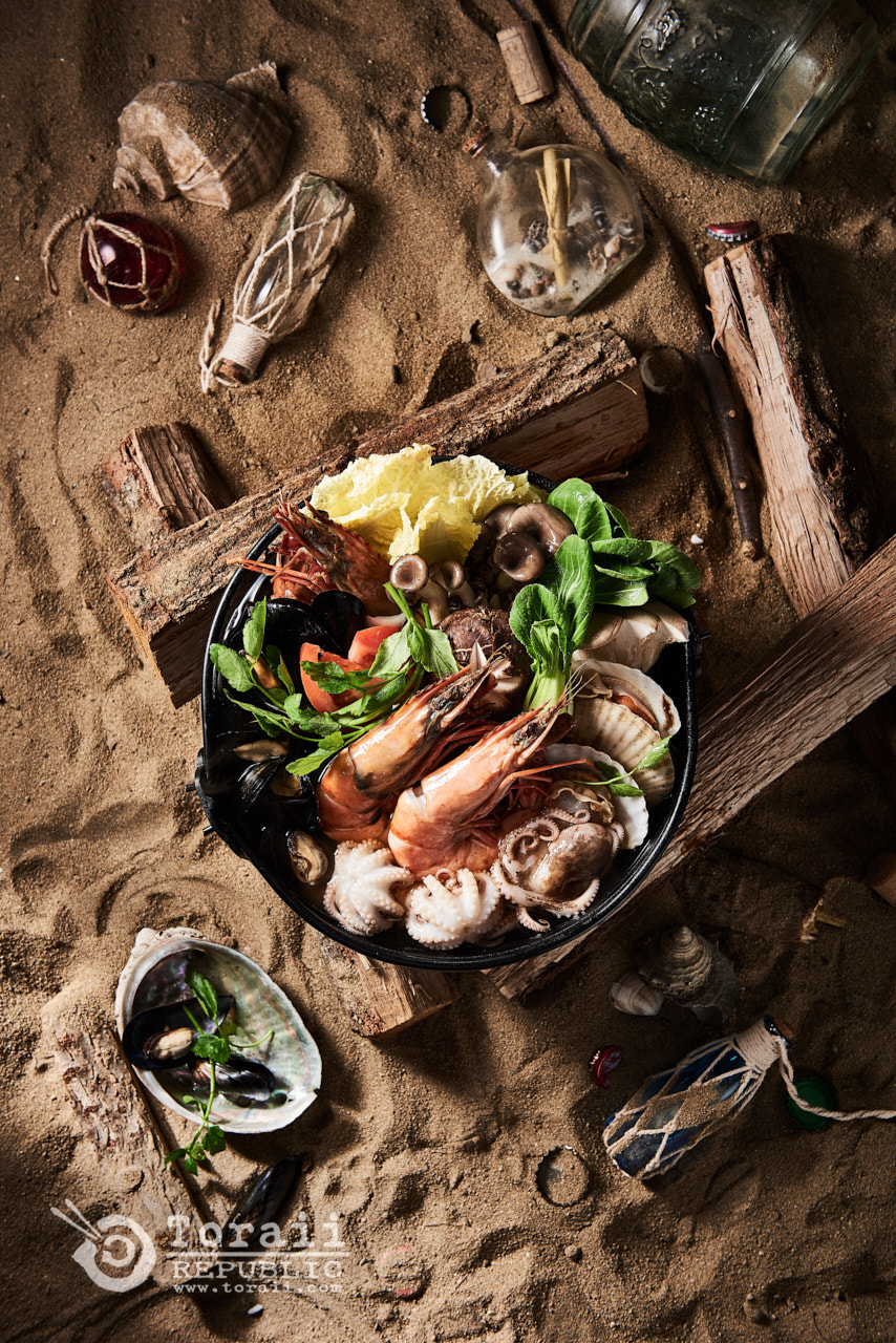 Nikon AF-S Nikkor 24-70mm F2.8G ED sample photo. Hawaiian seafood curry nabe photography
