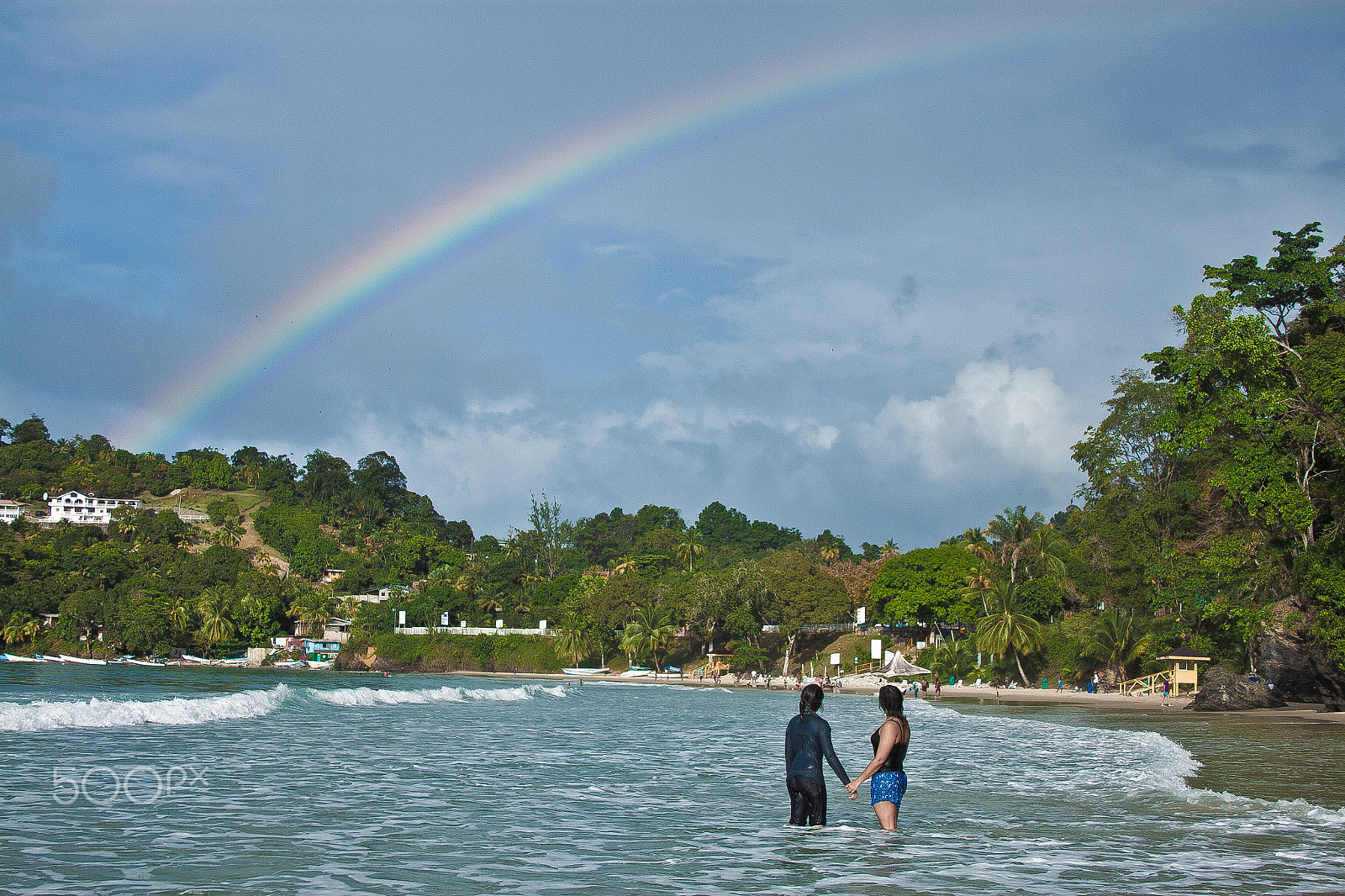 Canon EF-S 18-55mm F3.5-5.6 II sample photo. I see the rainbow photography
