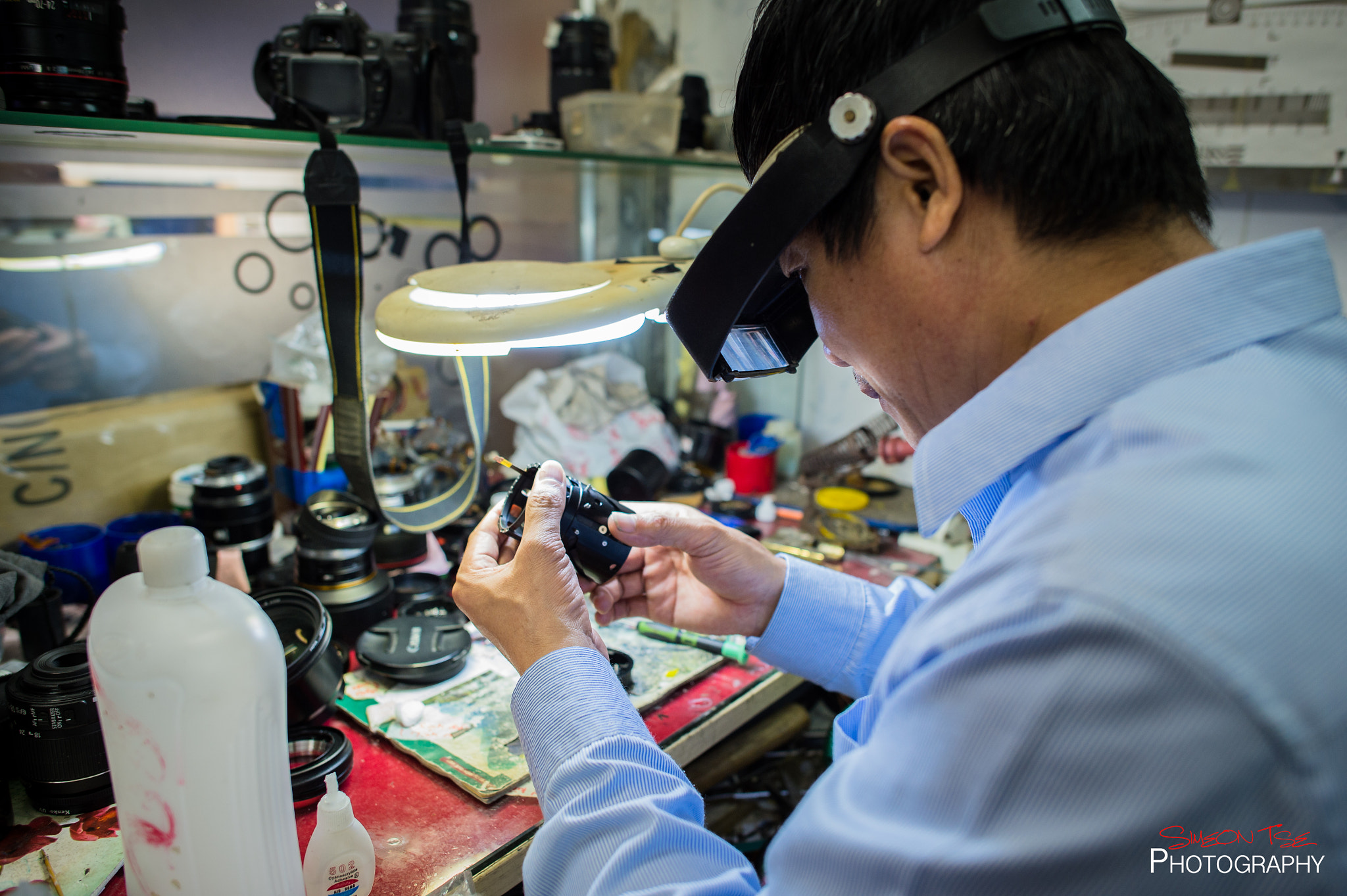 Nikon AF-S Nikkor 24mm F1.4G ED sample photo. The art of repairing a lens photography