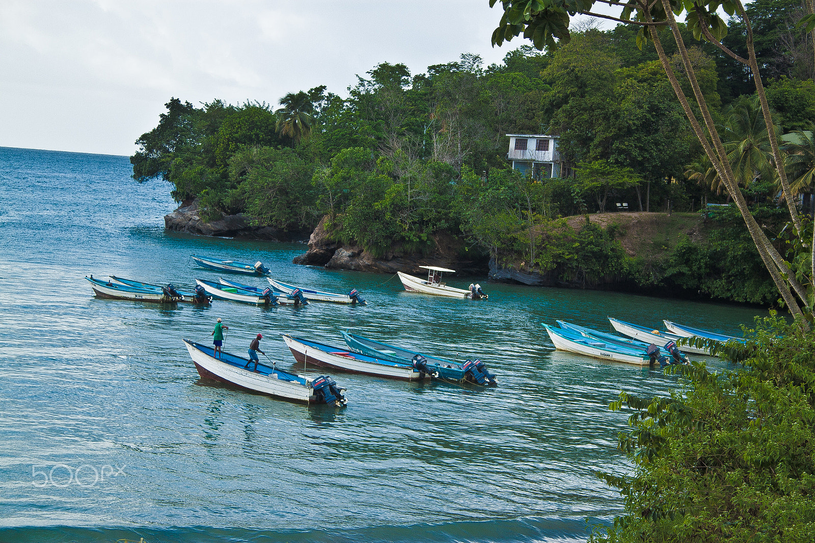 Canon EF-S 18-55mm F3.5-5.6 II sample photo. Las cuevas bay trinidad and tobago photography