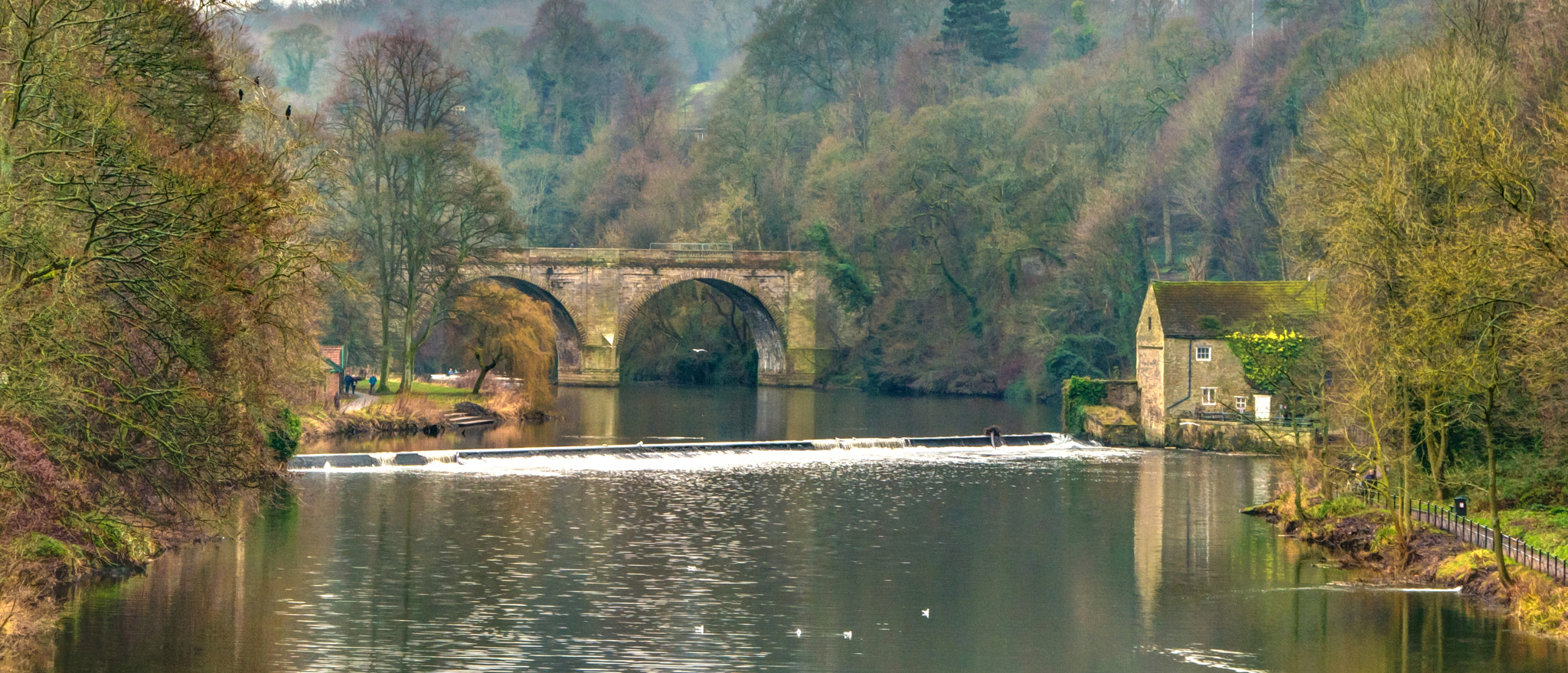 Samsung NX500 + Samsung NX 16-50mm F3.5-5.6 Power Zoom ED OIS sample photo. Prebends bridge, durham photography