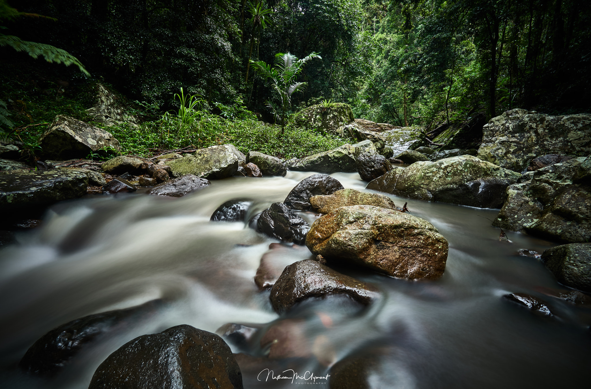 Sony a6300 + Sony E 10-18mm F4 OSS sample photo. Flowing water over rocks photography