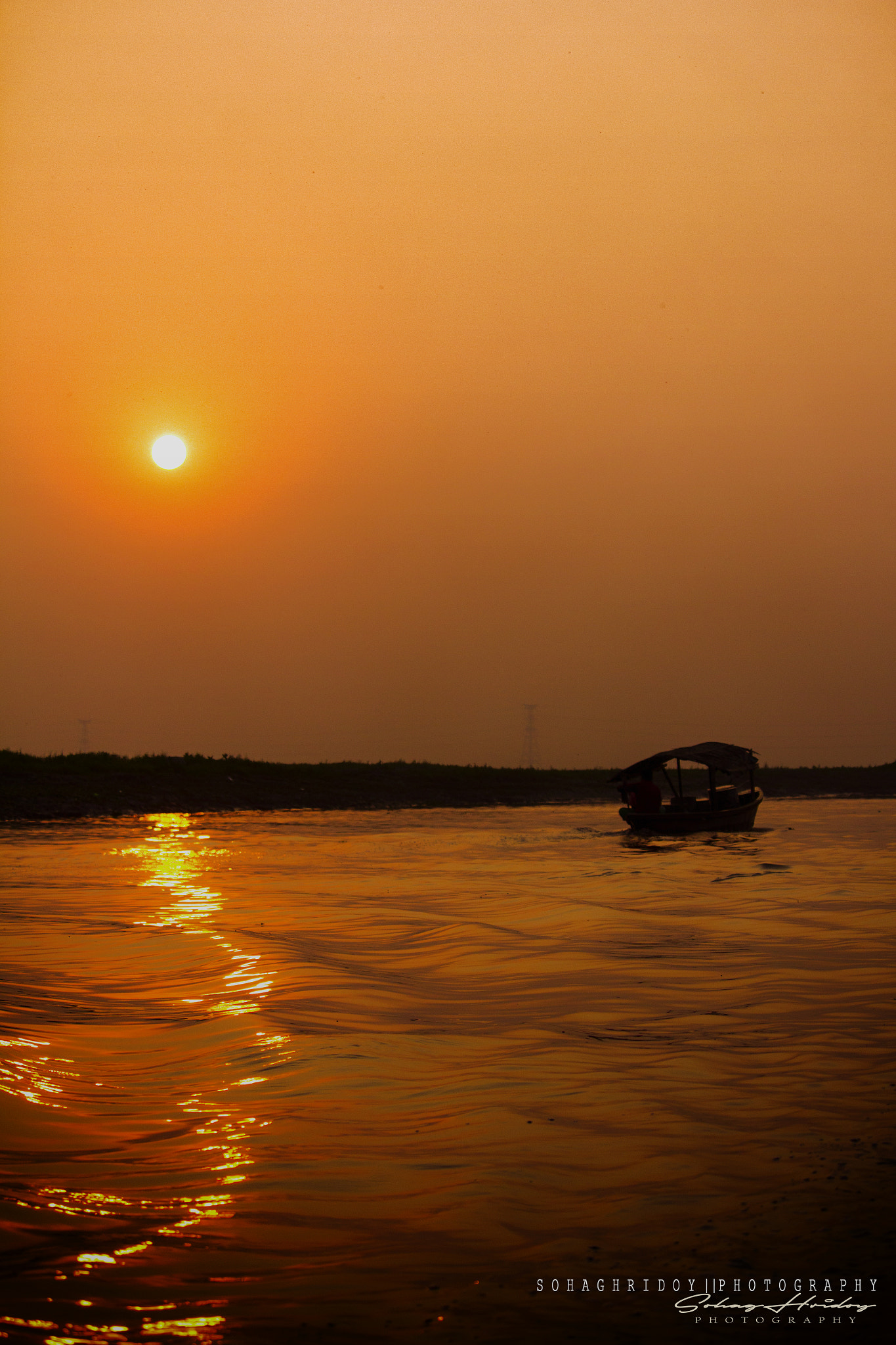 Canon EF-S 55-250mm F4-5.6 IS STM sample photo. Sunset(golap gram) photography