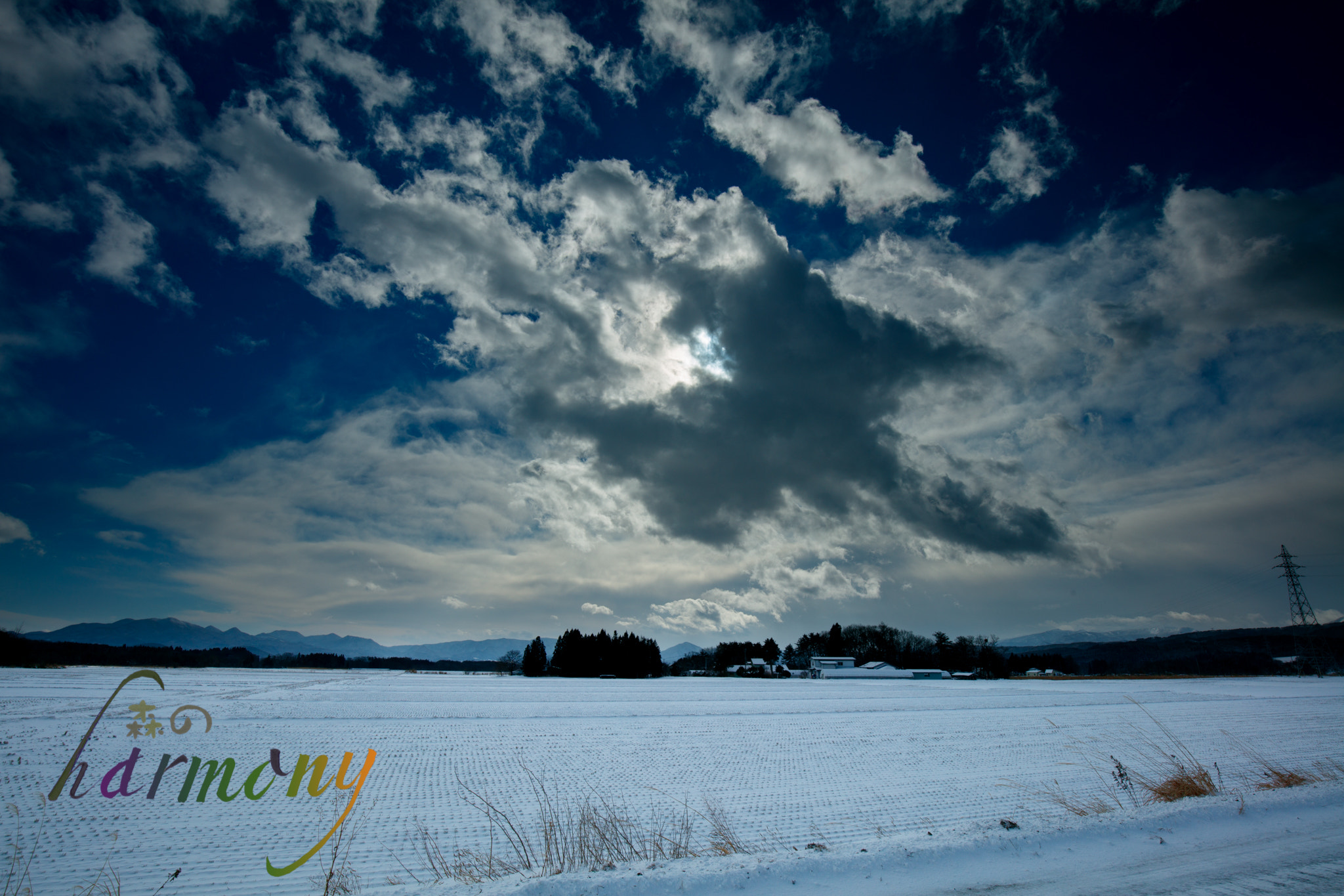 Canon EF 16-35mm F4L IS USM sample photo. The afternoon of the country-side of the winter photography
