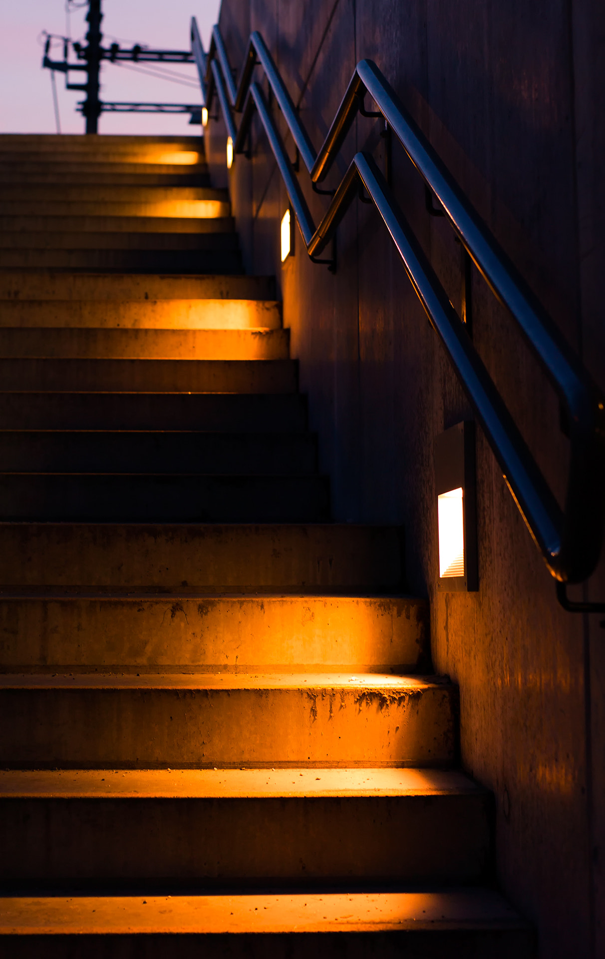Leica Summicron-M 90mm f/2 (II) sample photo. Stairway to ..... the railroad station... photography