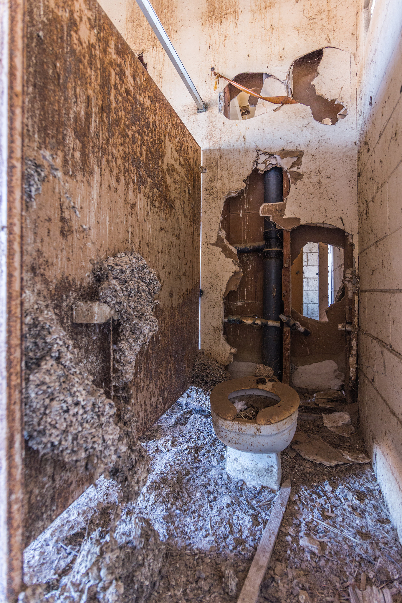 Canon EOS 6D + Canon EF-S 17-85mm F4-5.6 IS USM sample photo. Abandoned toilet photography