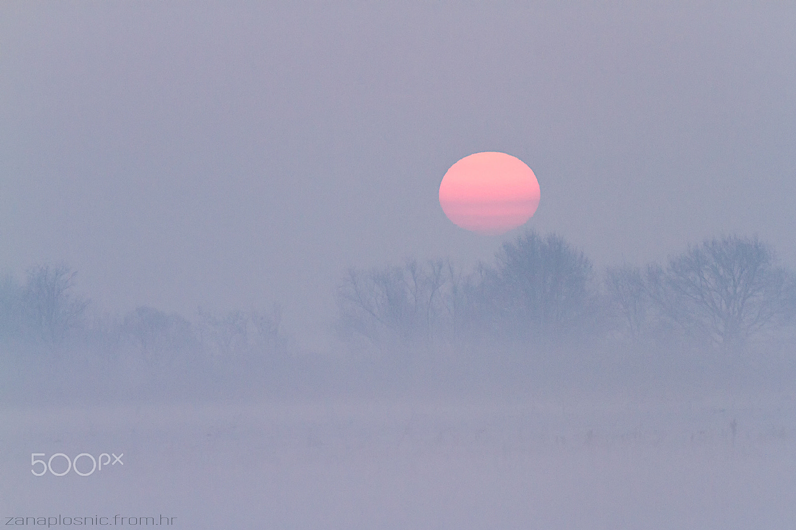 Canon EOS 7D sample photo. Winter sunrise photography