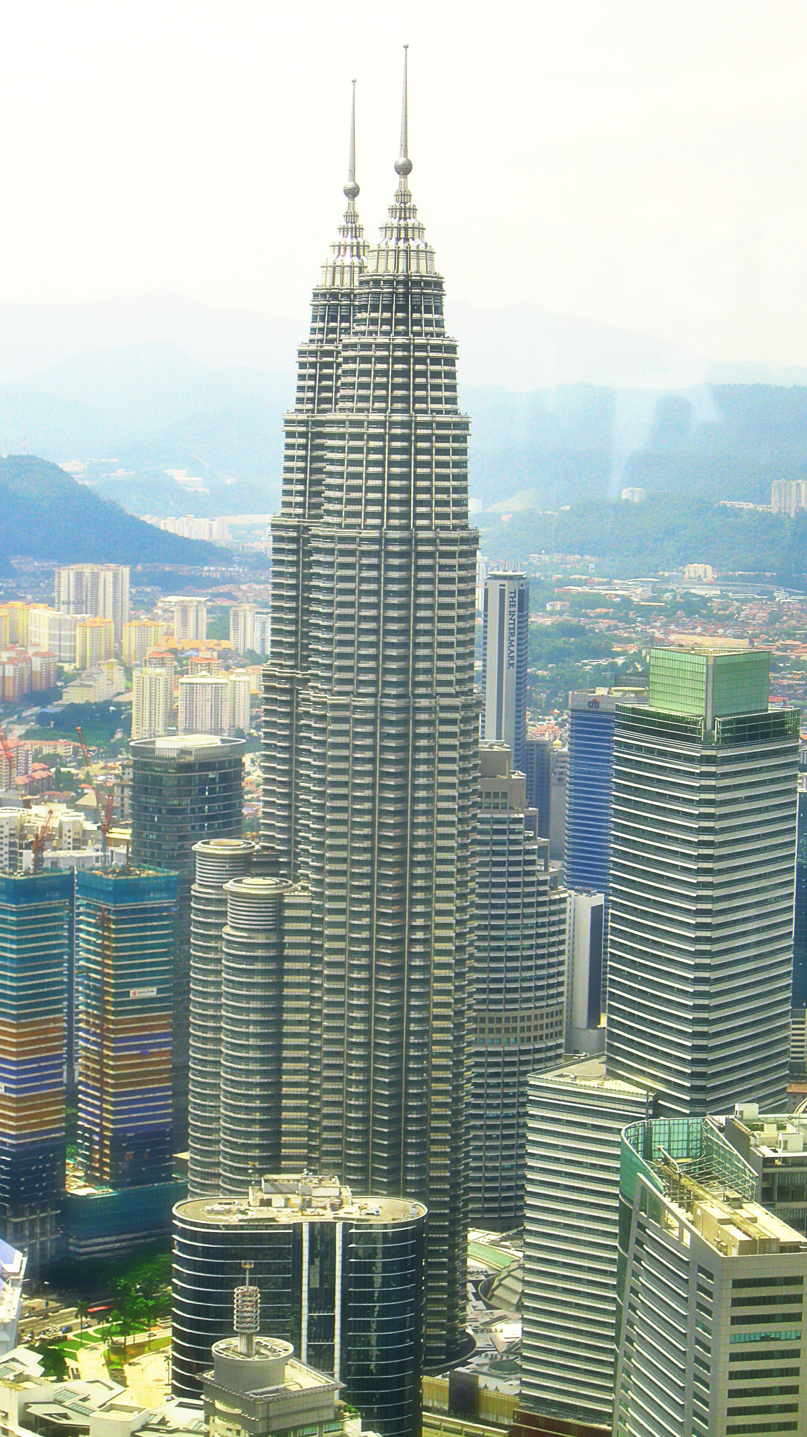Canon PowerShot A3100 IS sample photo. Twin towers, malaysia photography