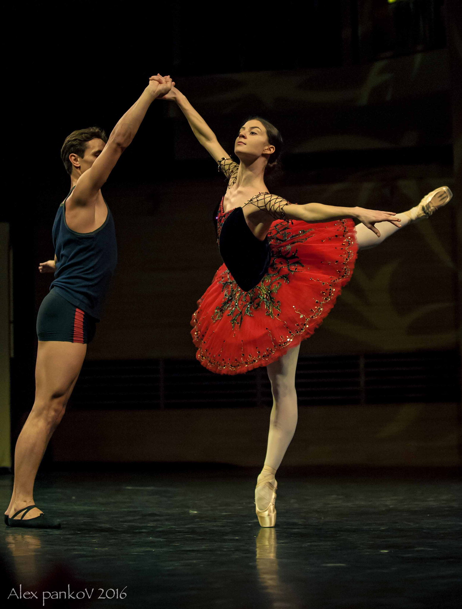 Nikon D3 sample photo. Rehearsal of don quixote photography