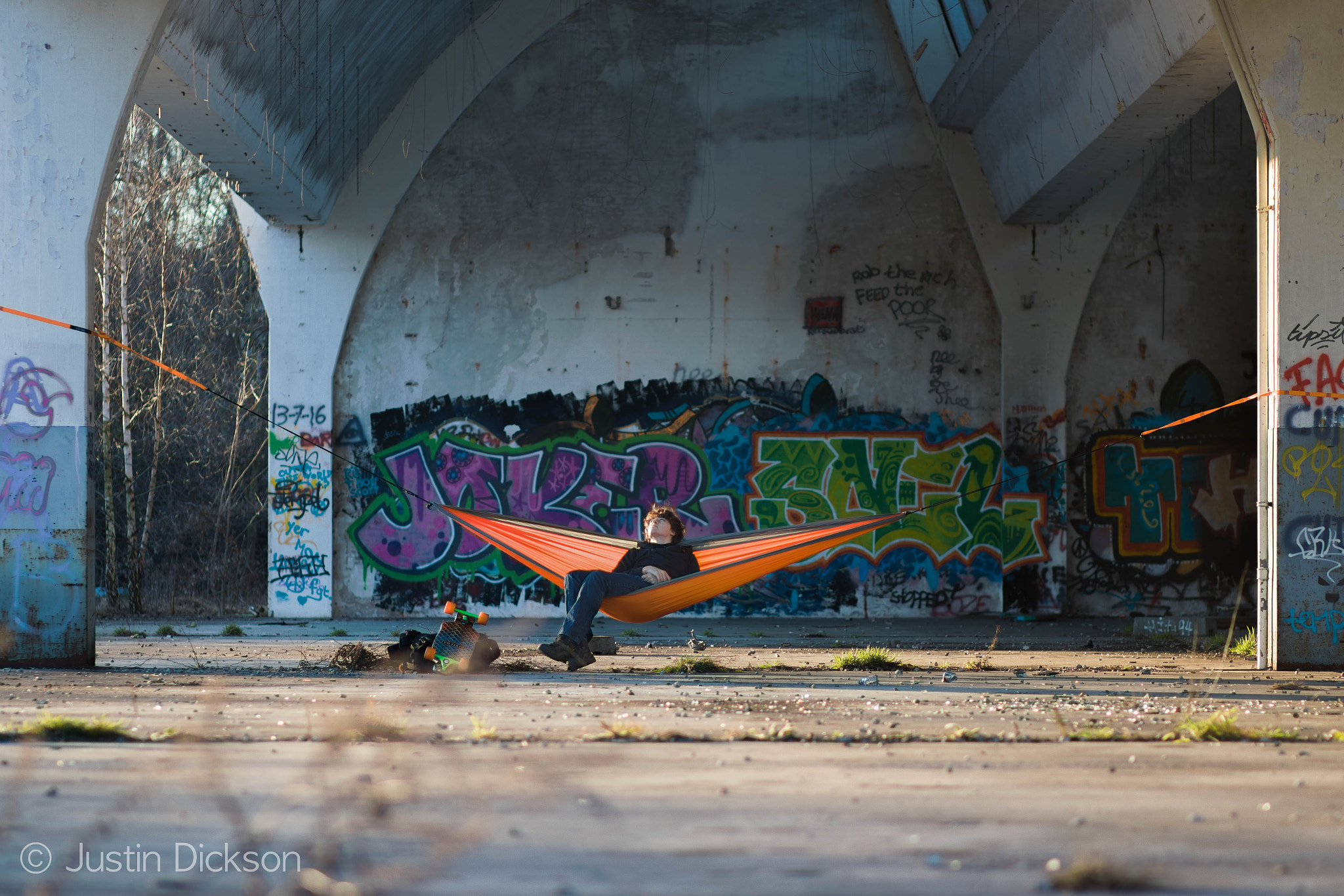 Canon EF 85mm F1.8 USM sample photo. Chill hammock photography