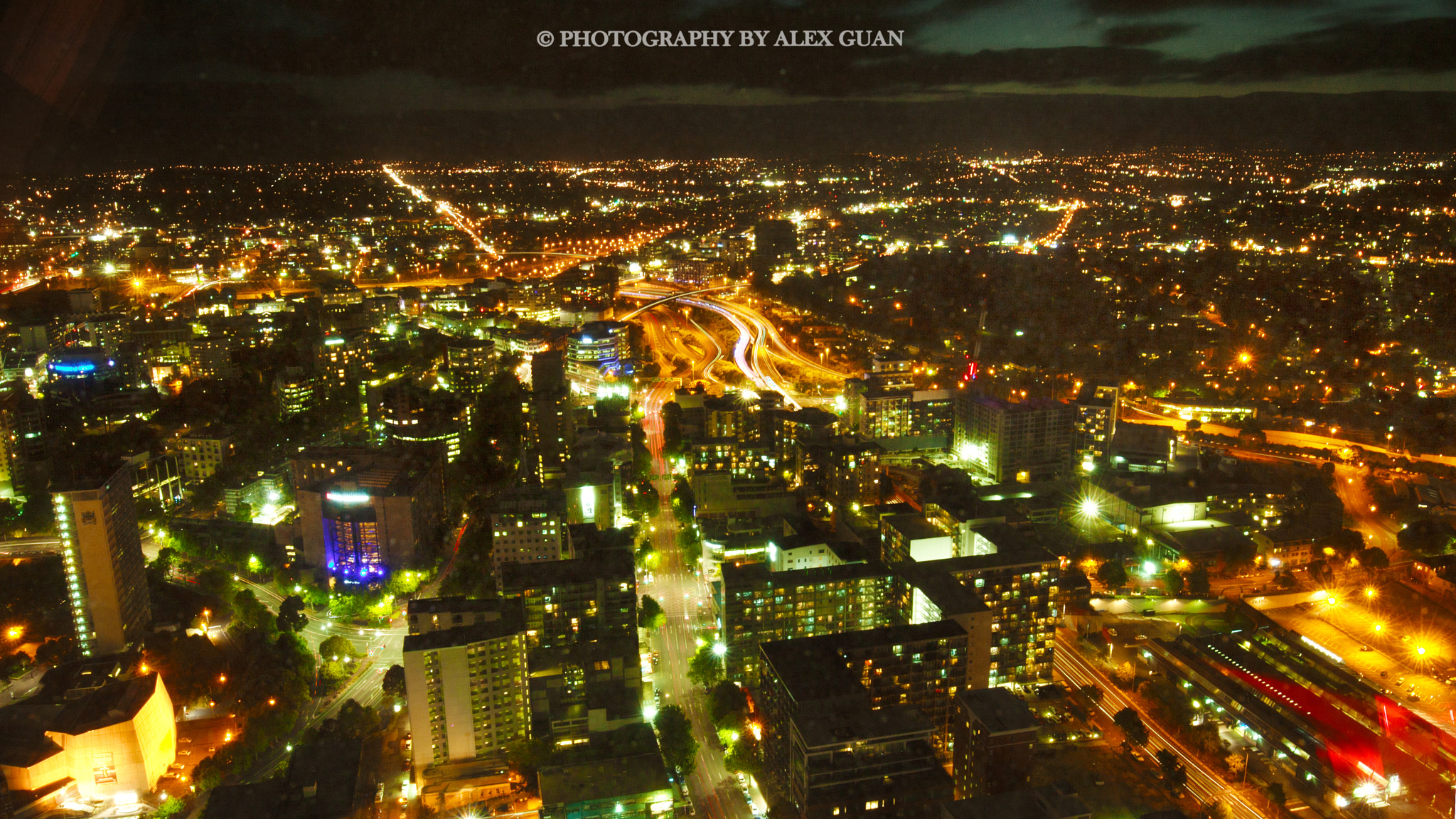 Canon EOS 40D sample photo. Auckland at night photography