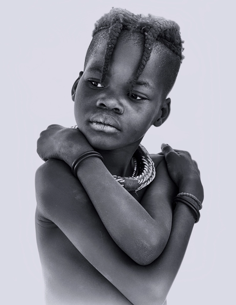 Portrait of a young Himba Girl (Epupa, Namibia) by Yasmine DG on 500px.com