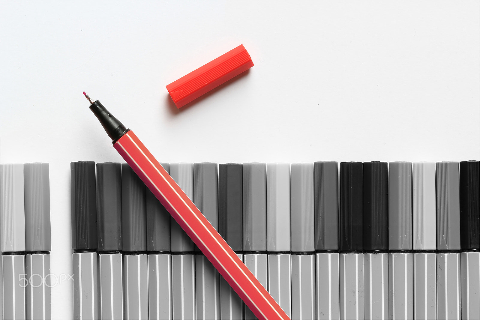 Sigma 105mm F2.8 EX DG OS HSM sample photo. Red pencil photography