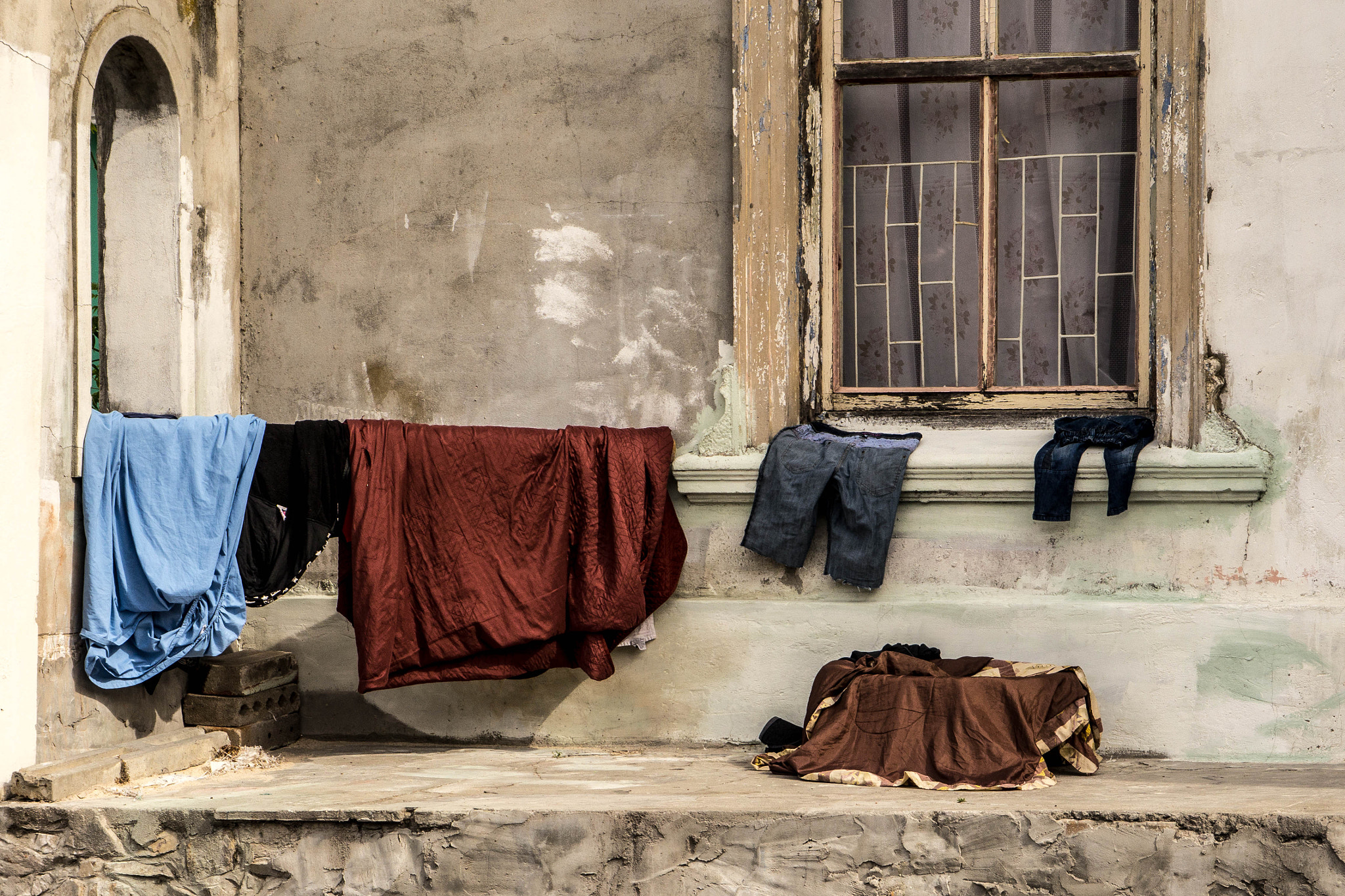Panasonic Lumix DMC-GH2 sample photo. Bo kaap laundry photography