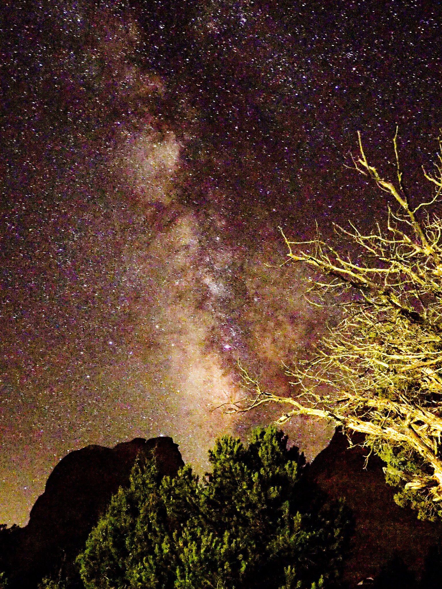 Olympus OM-D E-M10 + OLYMPUS M.9-18mm F4.0-5.6 sample photo. Great night at arches national park in usa photography