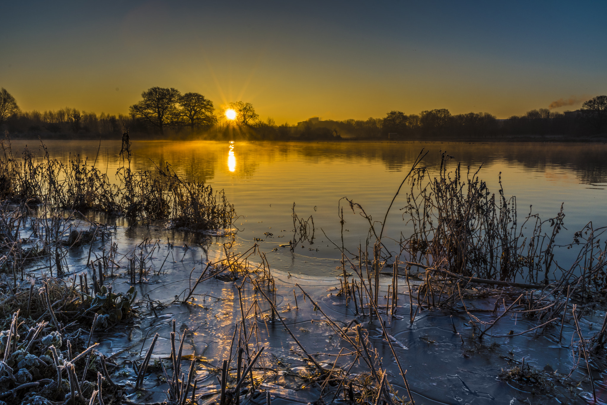 Nikon D5500 sample photo. Wolverton gravel pits photography