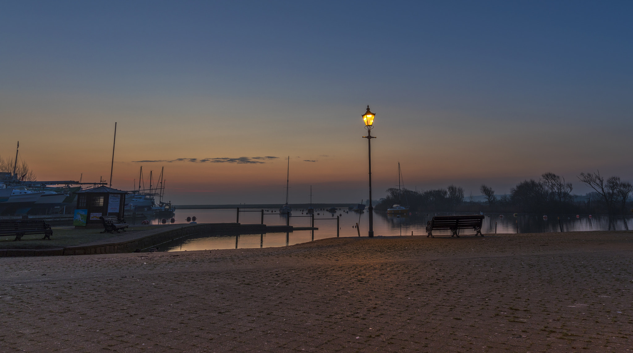 Canon EF 24-105mm F3.5-5.6 IS STM sample photo. Quay dawn photography