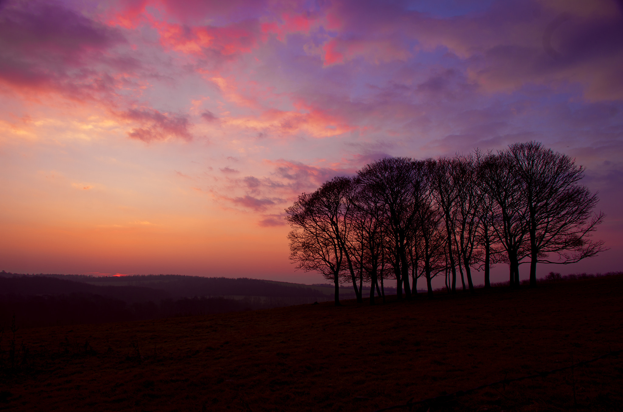 Sigma 18-125mm F3.8-5.6 DC HSM sample photo. Sun rise in january photography