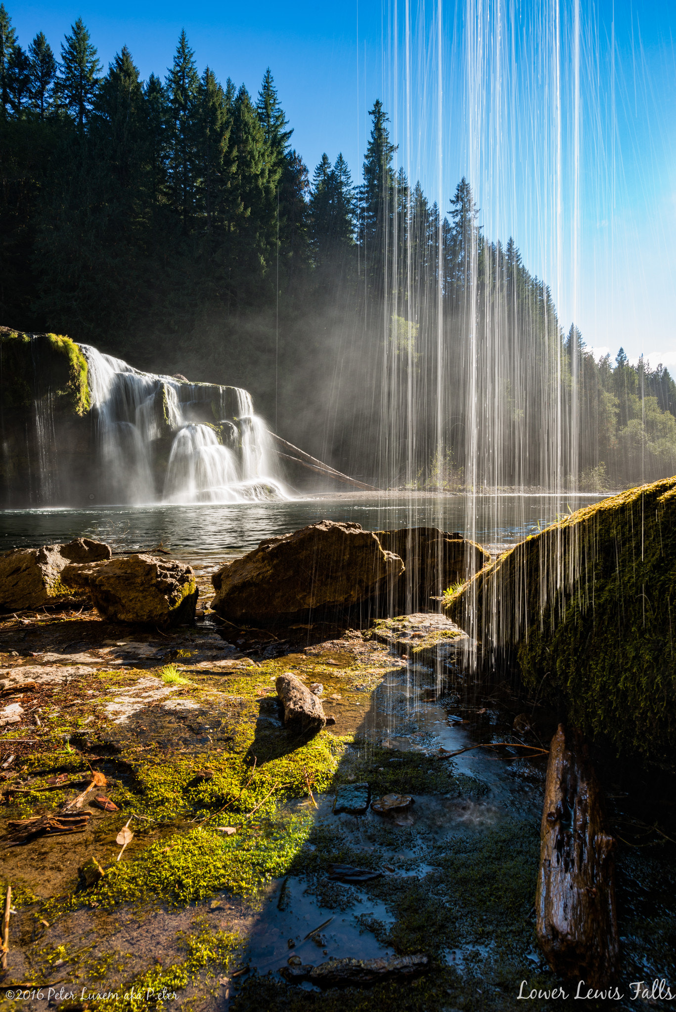 Nikon D800 + Nikon AF-S Nikkor 20mm F1.8G ED sample photo. Lower lewis falls photography