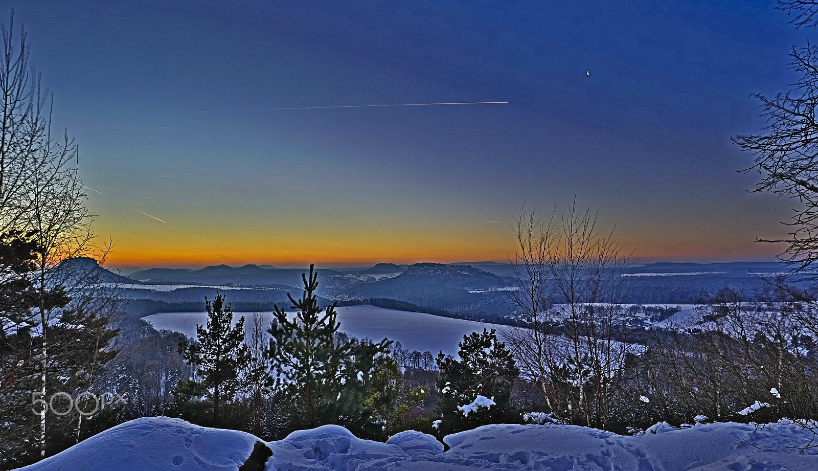 Canon EF 16-35mm F4L IS USM sample photo. View from bärenstein photography