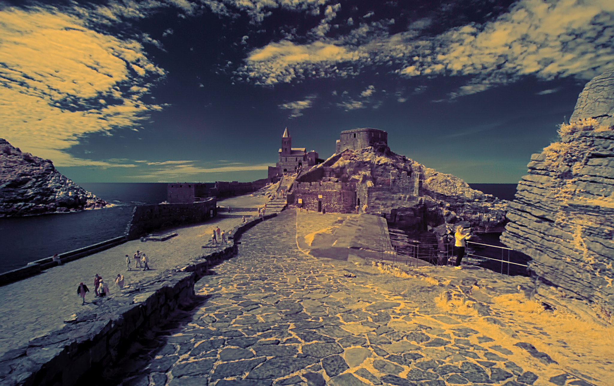 Nikon D80 sample photo. Landscape in portovenere photography