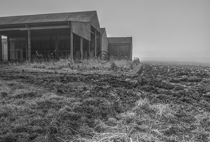 Nikon AF-S Nikkor 28-70mm F2.8 ED-IF sample photo. Moody rural desolation - tayside scotland photography