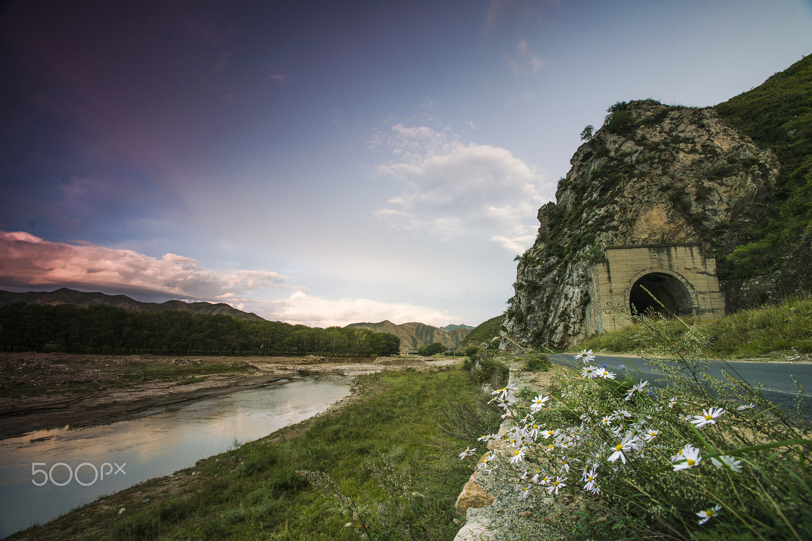 Sony a7R II + Canon EF 16-35mm F2.8L USM sample photo. 路边 photography