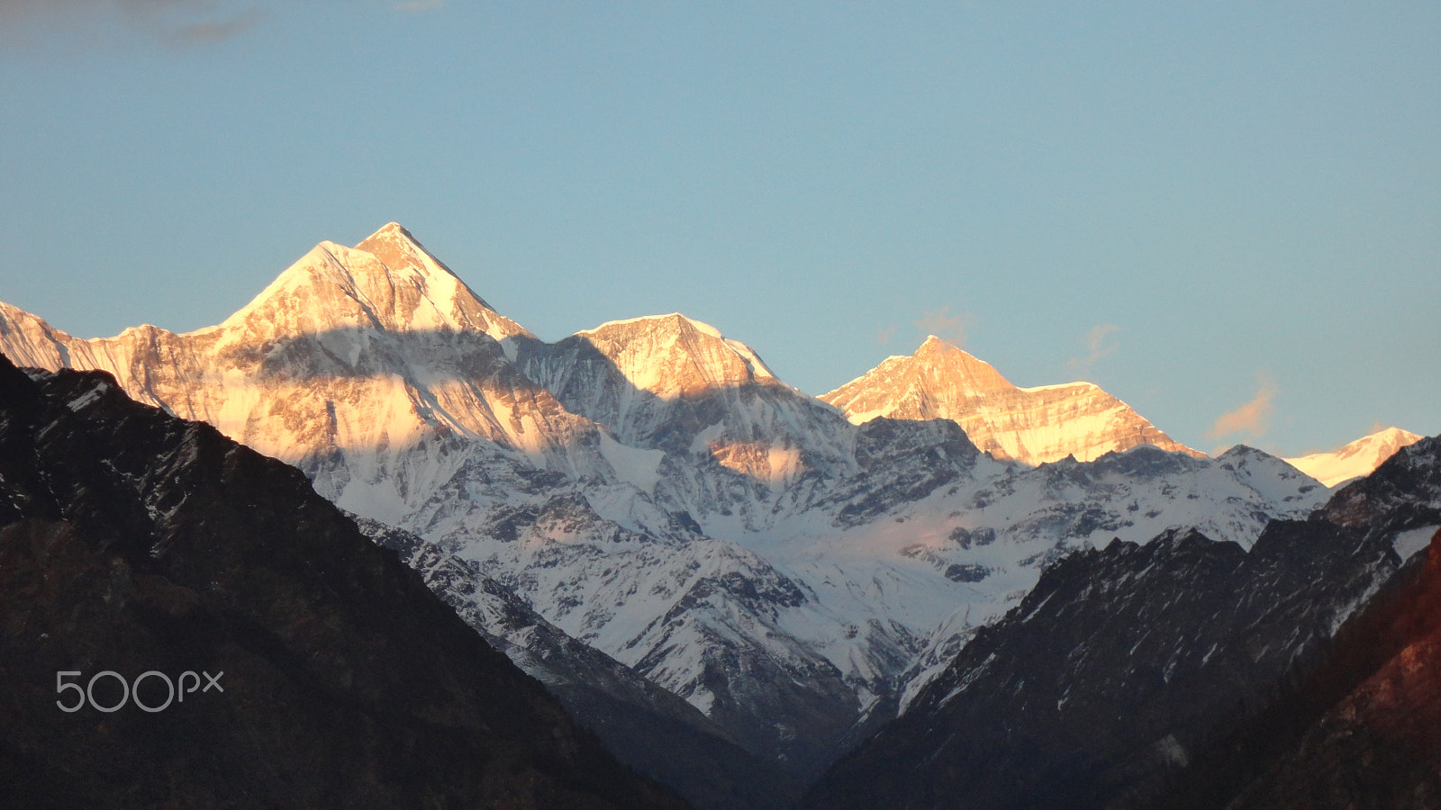 Sony DSC-W580 sample photo. Himalayan range photography