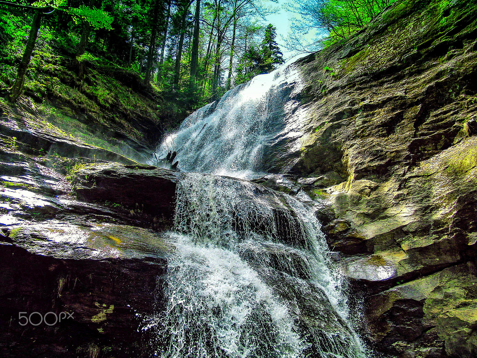 Kodak EASYSHARE Z1015 IS DIGITAL CAMERA sample photo. Waterfalls kozice ii photography