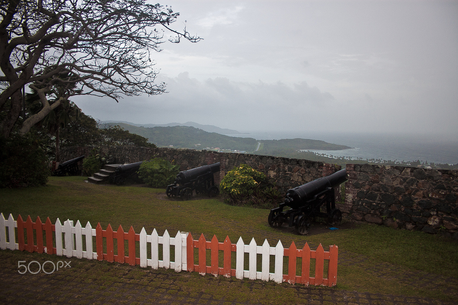 Canon EF-S 18-55mm F3.5-5.6 II sample photo. Fort george tobago photography