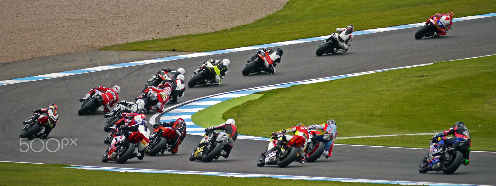 Panasonic Lumix G Vario 45-200mm F4-5.6 OIS sample photo. Ducati's at the old hairpin photography